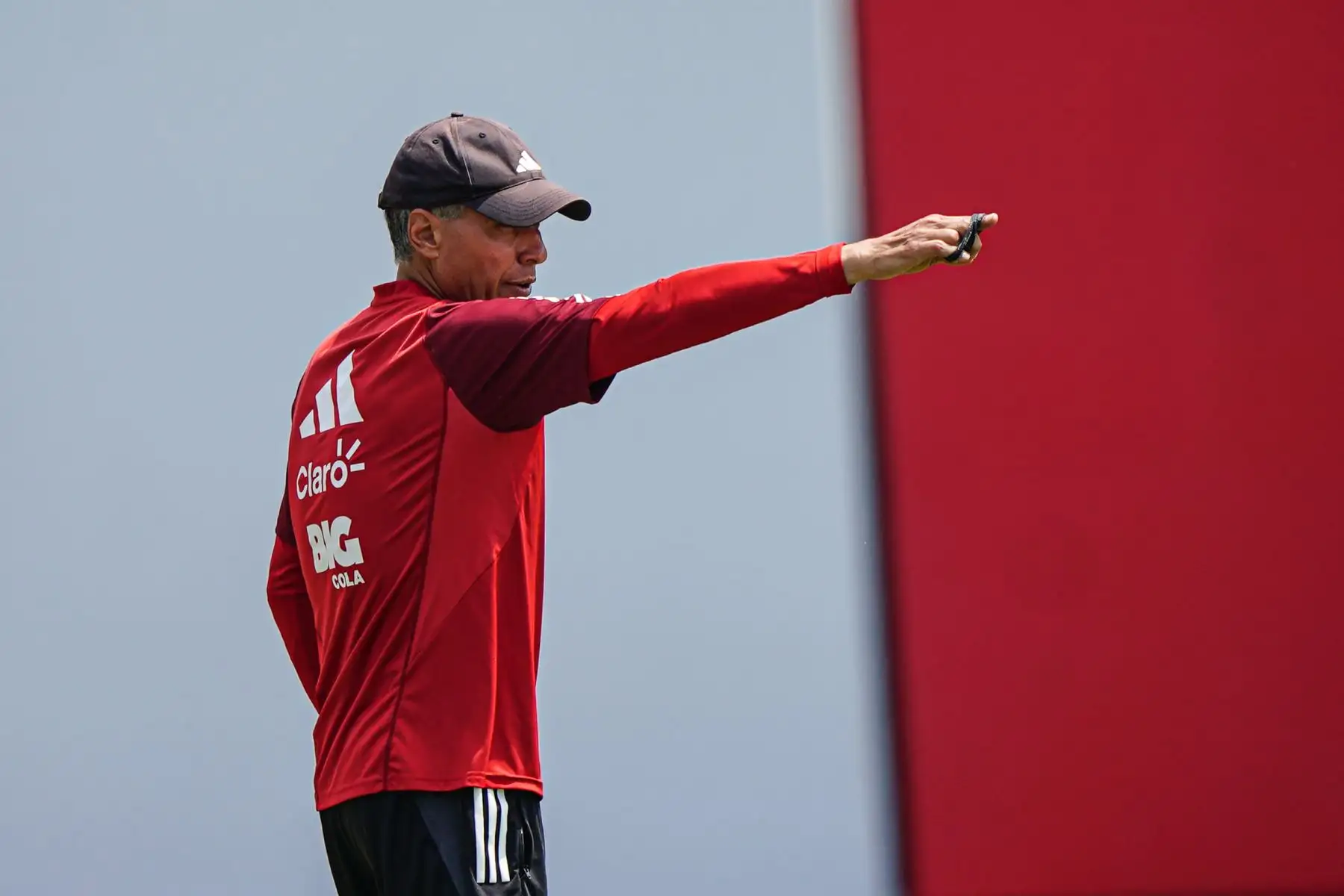 Entrenamiento de la selección peruana de fútbol Sub-23 en la Videna.
 Foto:ANDINA/FPF