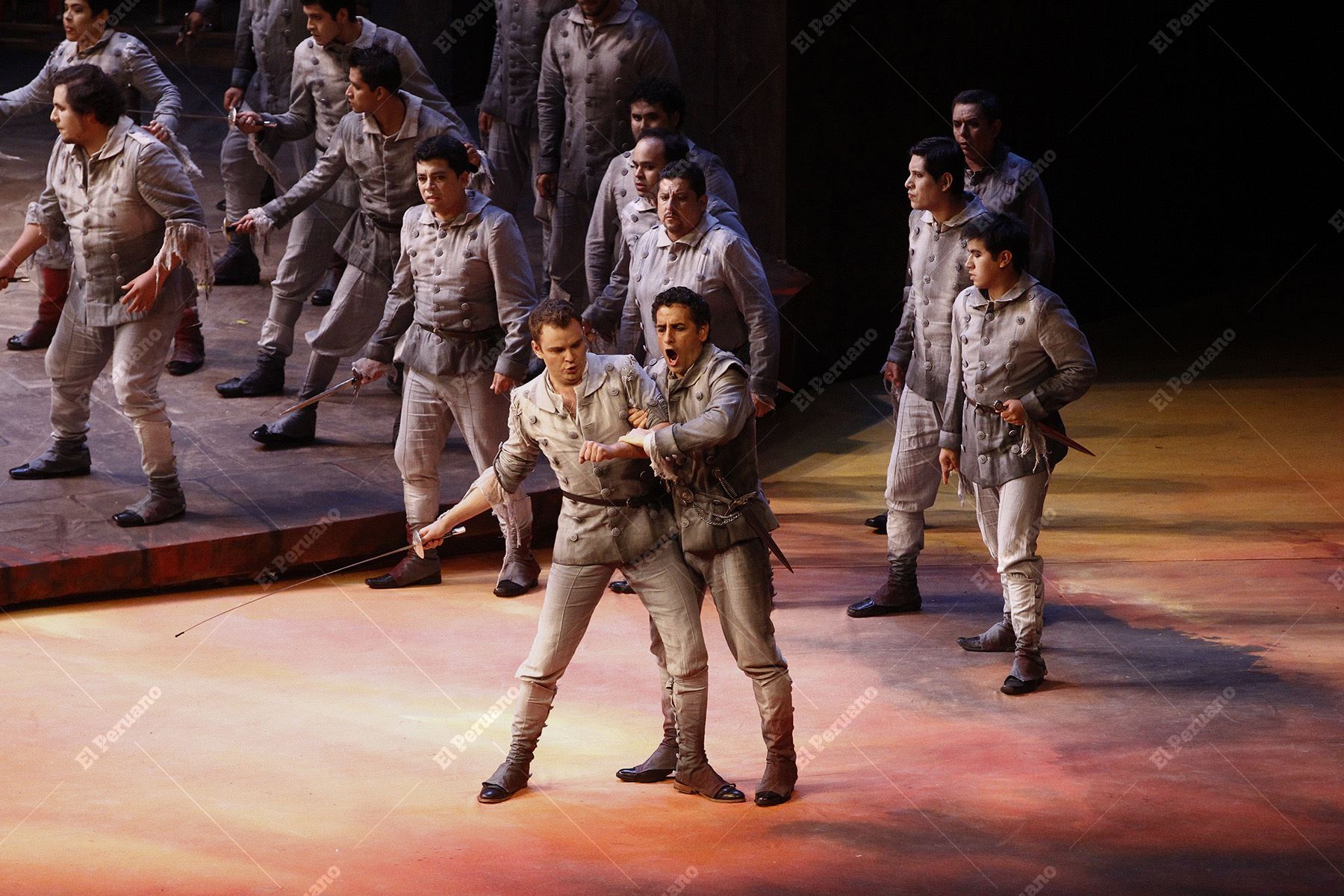 Lima - 16 noviembre 2014 / Juan Diego Flórez interpreta a Romeo en la ópera Romeo y Julieta en el Gran Teatro Nacional. Foto: Diario Oficial El Peruano / Juan Carlos Guzmán