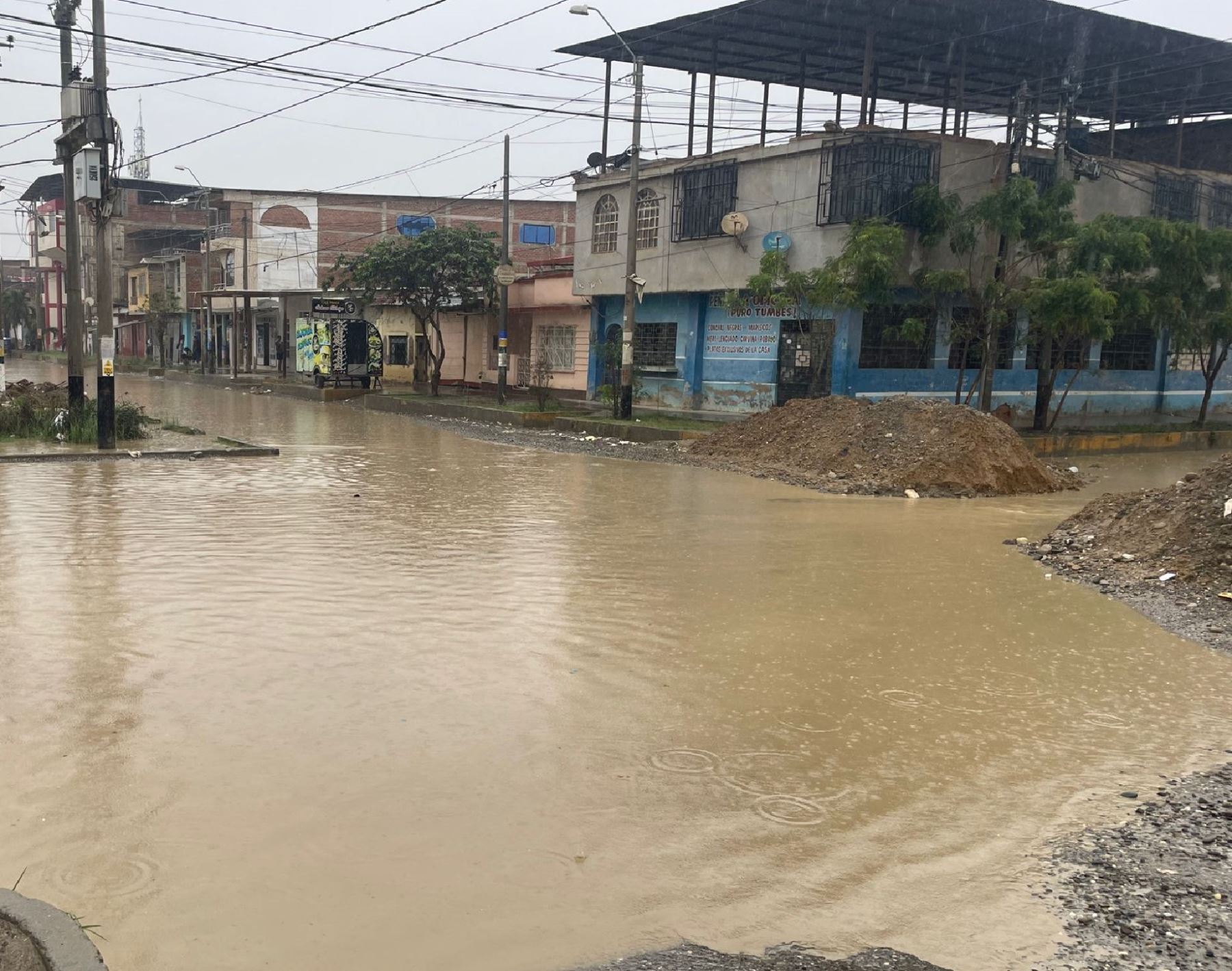 Un total de 234 viviendas resultaron afectadas por las lluvias de moderada intensidad que se registraron el miércoles 10 y jueves 11 de enero en Tumbes. Foto: Milagros Rodríguez