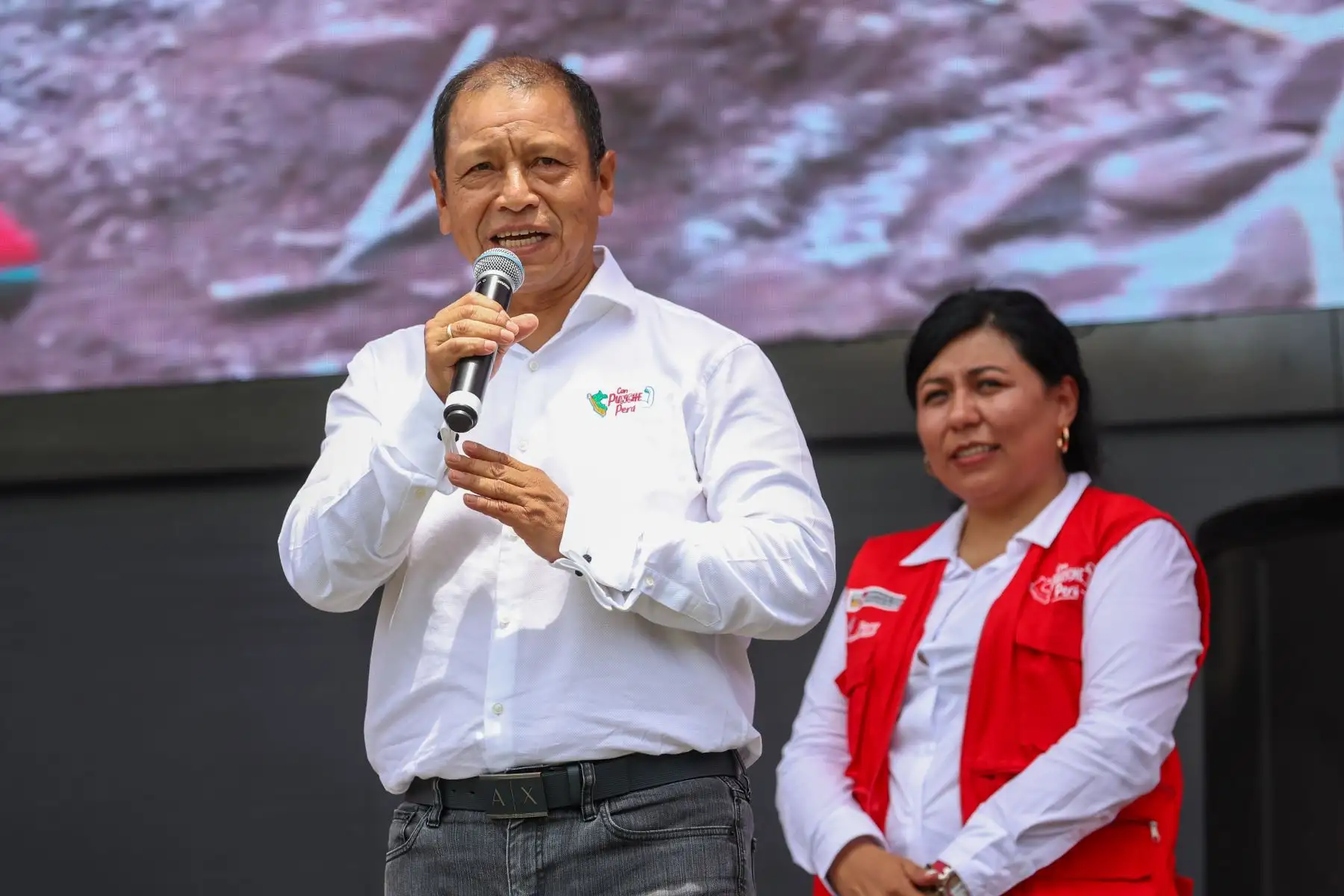 La presidenta de la república, Dina Boluarte, participó en la ceremonia de presentación de resultados del programa Llamkasun Perú en el distrito de Pichanaqui, en la región Junín
Foto: ANDINA/Prensa Presidencia
