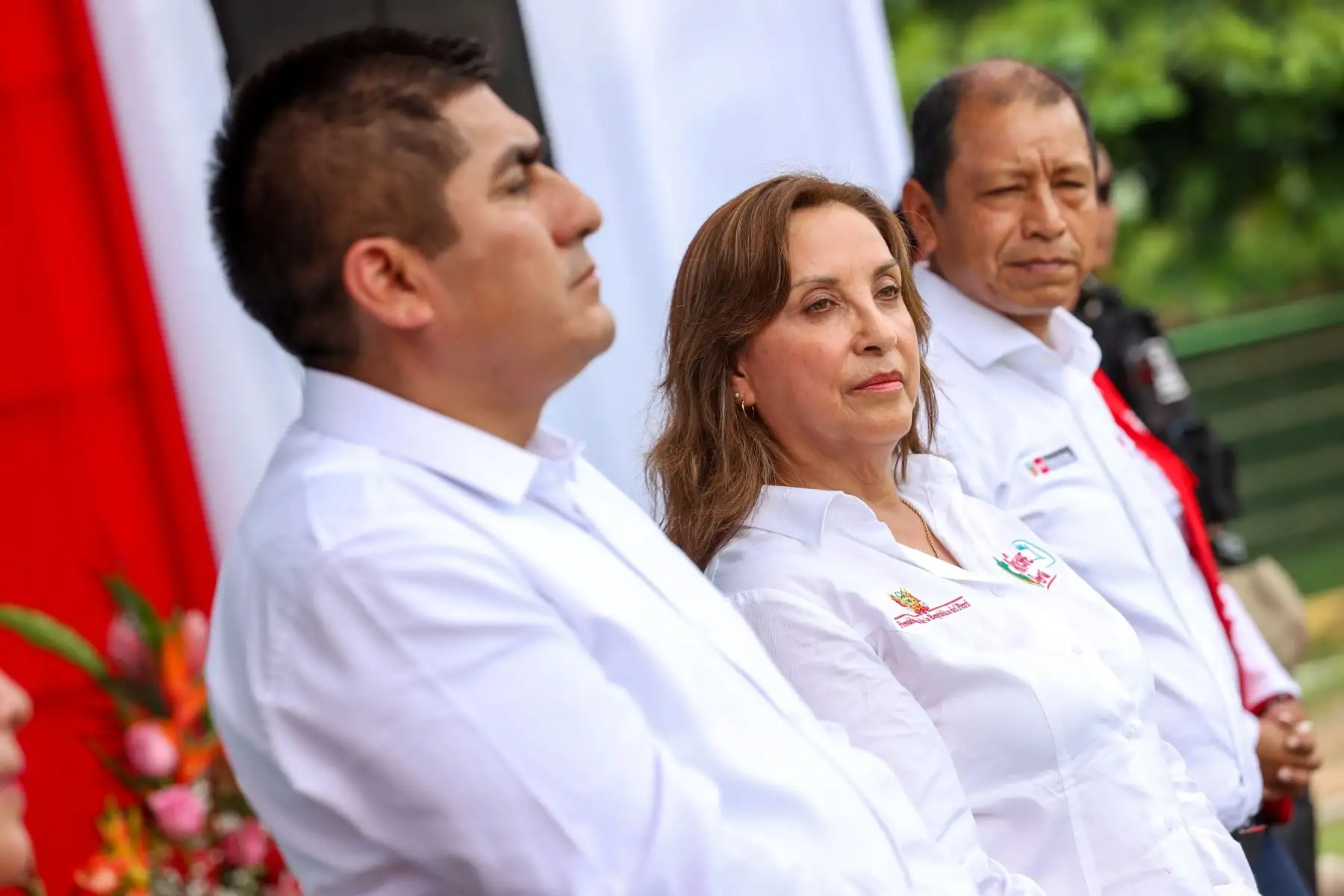 La presidenta de la república, Dina Boluarte, participó en la ceremonia de presentación de resultados del programa Llamkasun Perú en el distrito de Pichanaqui, en la región Junín
Foto: ANDINA/Prensa Presidencia