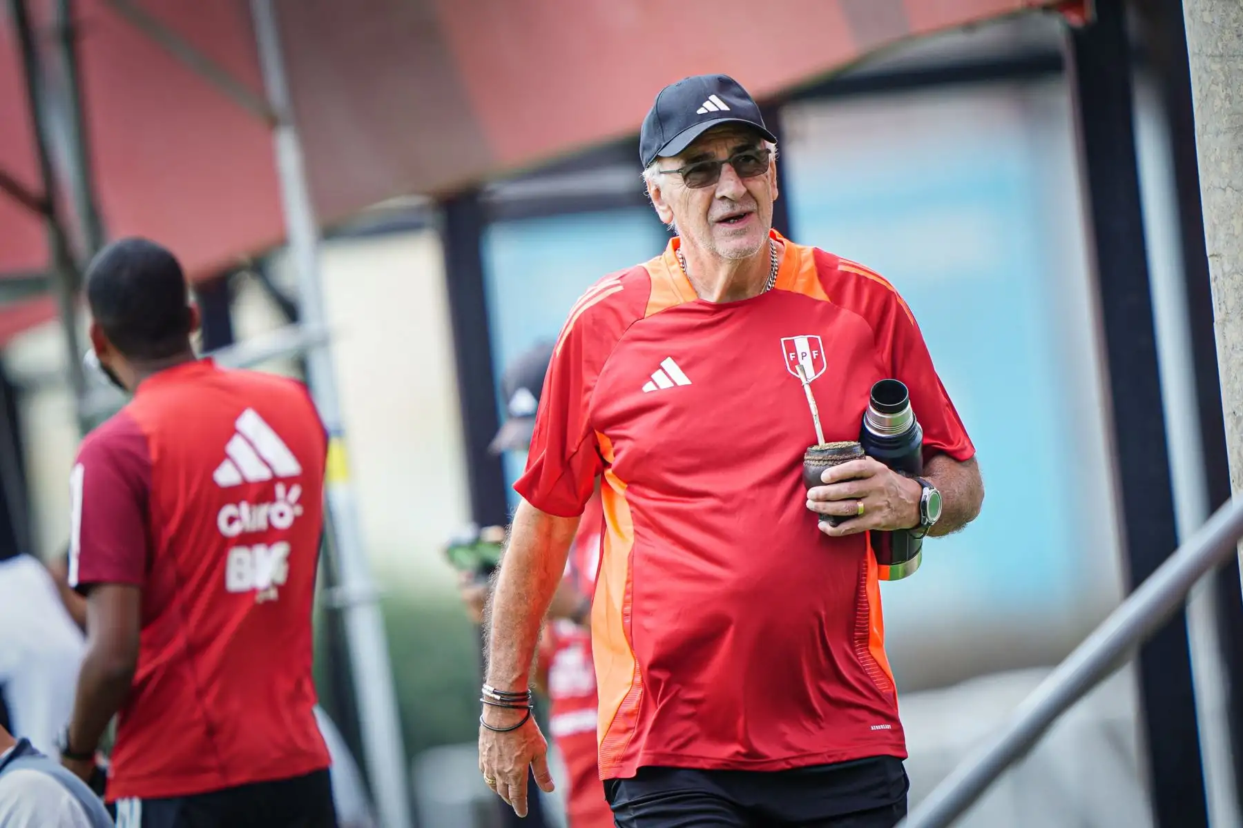 Partido de práctica jugado hoy entre la selección peruana de fútbol Sub 23 contra el  Atlético Grau. El encuentro terminó igualado sin goles.Foto: FPF
