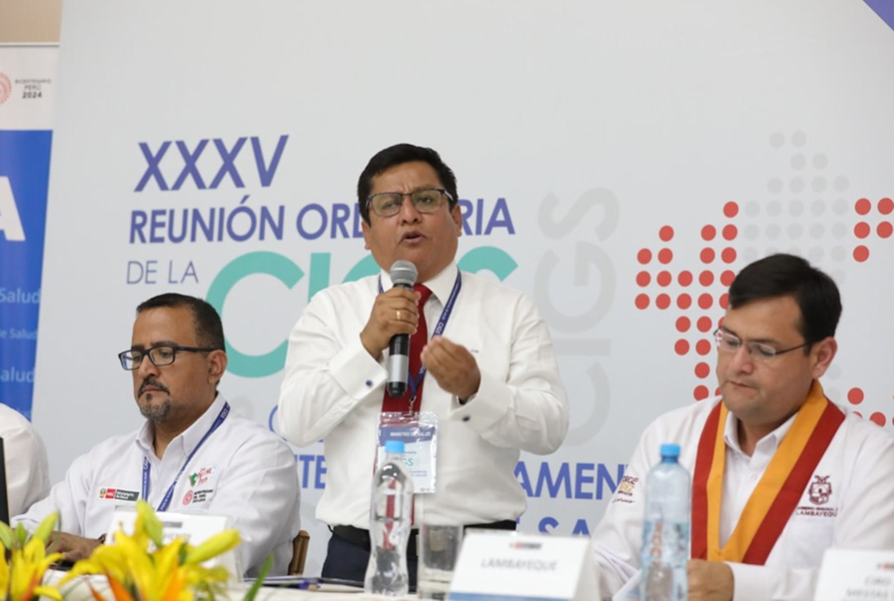 El ministro de Salud, César Vásquez, clausuró la XXXV Reunión Ordinaria de Comisión Intergubernamental de Salud, realizada en la ciudad de Chiclayo.