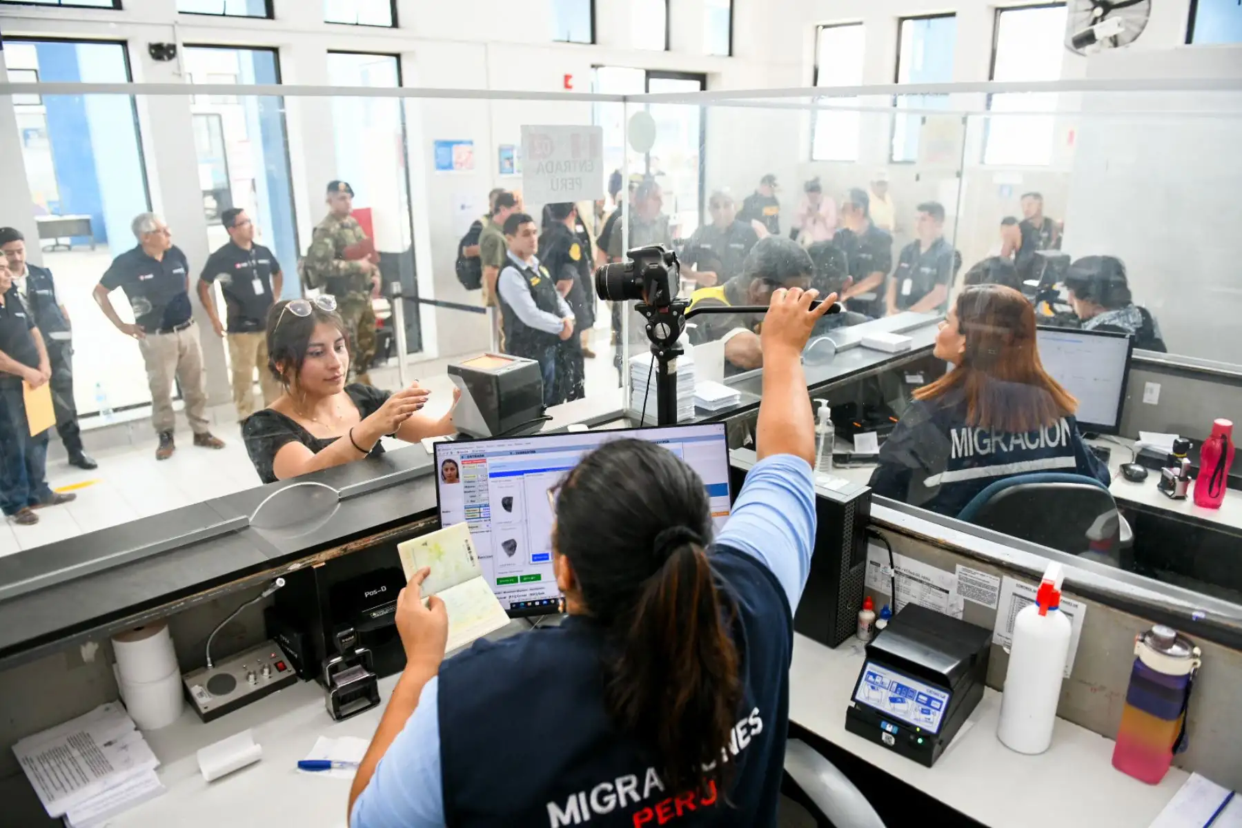 Ministro del Interior, Víctor Torres supervisa dispositivos de seguridad en frontera norte. Foto: ANDINA/ Ministerio del Interior