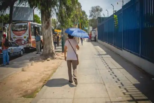 Se prevé la ocurrencia de ráfagas de viento con valores cercanos a los 33 kilómetros por hora, principalmente durante la tarde.