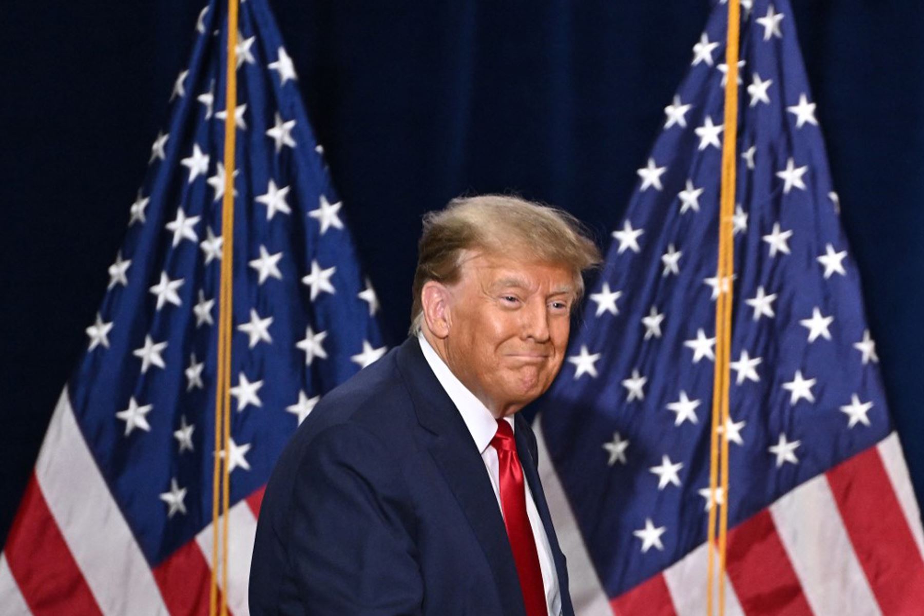 Expresidente de Estados Unidos Donald Trump obtiene nueva victoria en Nuevo Hampshire. Foto: AFP