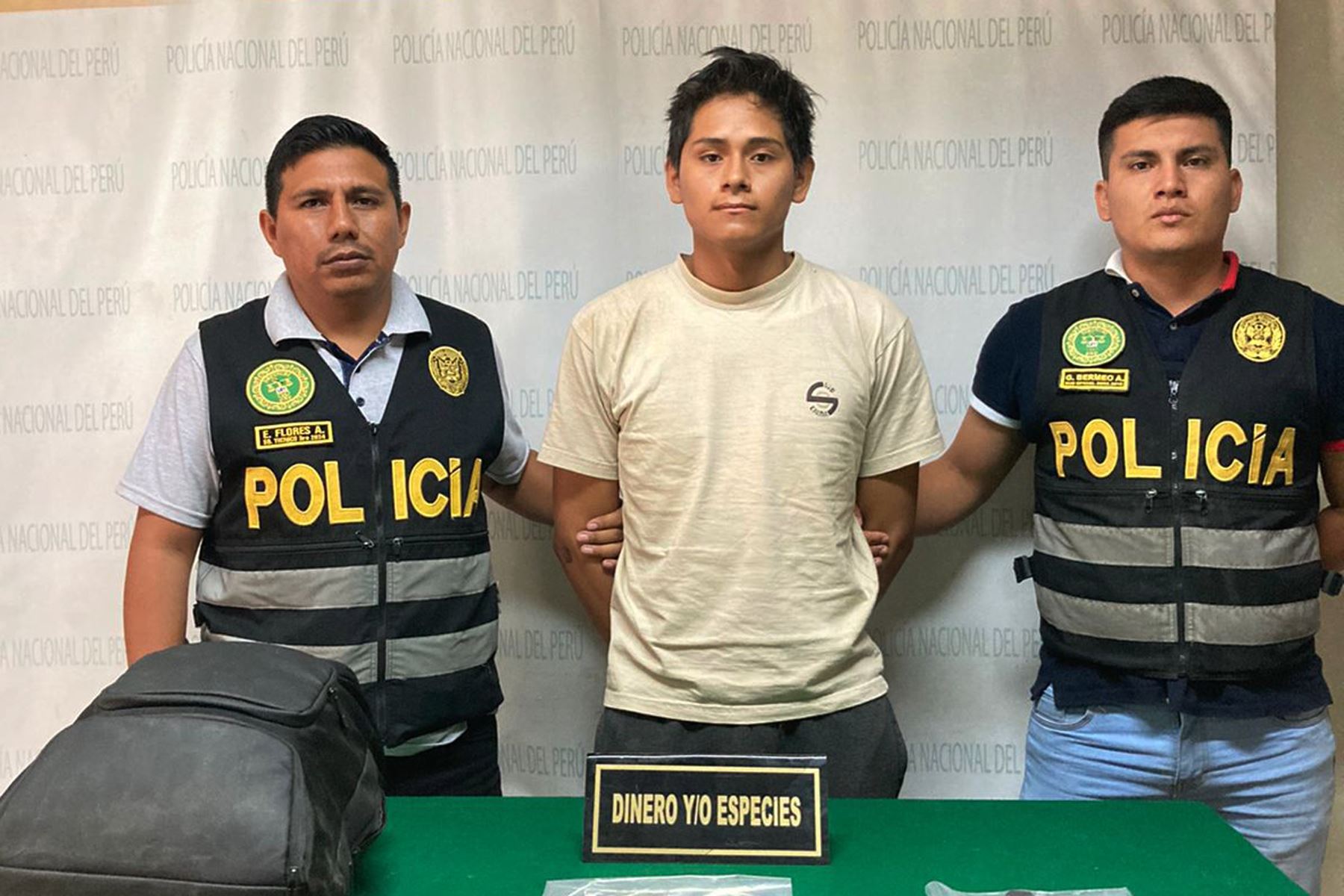 Primer Juzgado de Investigación Preparatoria de Huaura realiza audiencia de control de identidad contra Christian Trujillo Bardales, presunto autor de crimen de dos hermanas.