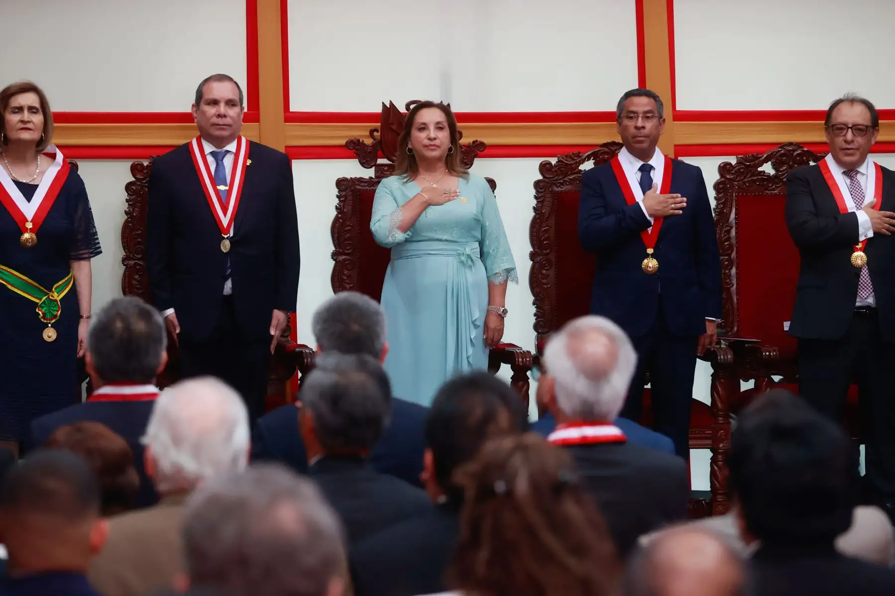 Presidenta Boluarte participa en la apertura de Año Jurisdiccional del TC.
Foto: ANDINA / Vidal Tarqui