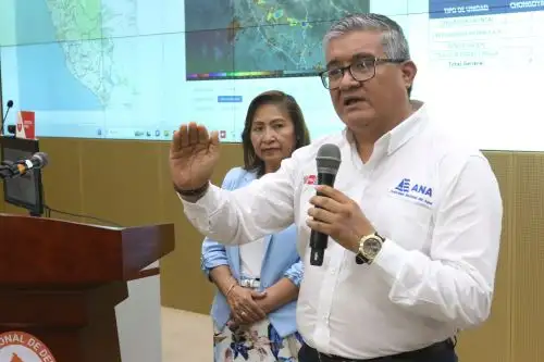 ANDINA/Héctor Vinces. El Niño: ANA despliega maquinaria para atender posibles emergencias por lluvias