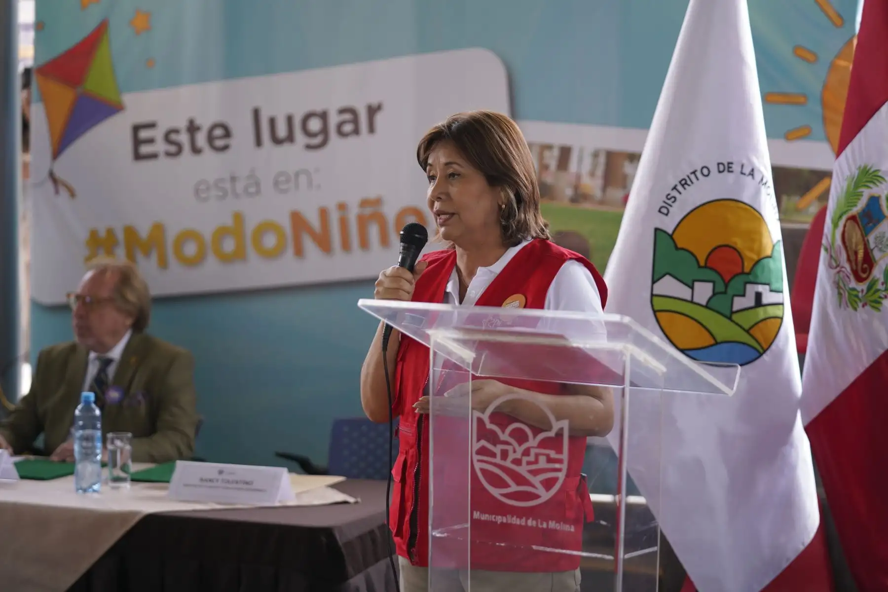 Municipalidad de La Molina firmó compromiso de implementación de la estrategia Ponte en modo niñez  con el MIMP Foto: ANDINA/Difusión