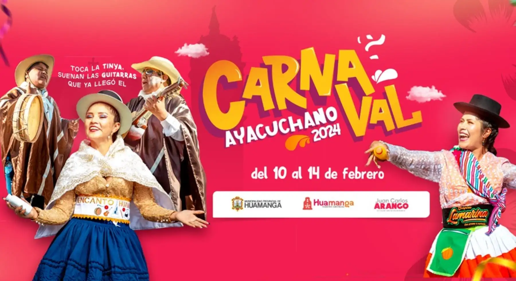 Belleza desbordante, contagiantes melodías, ritmos ancestrales, esencia e identidad, magia seductora, música y danzas genuinas y cariñosa hospitalidad, son algunos de los atributos que caracterizan a la celebración del Carnaval Ayacuchano, declarado Patrimonio Cultural de la Nación y uno de los más representativos del calendario festivo peruano. Fotos: Facebook/Welcome to Ayacucho.