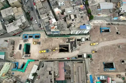 A más de 20 metros de profundidad. Conoce en esta nota cómo se desarrolla por dentro la Estación Bolognesi del Metro de Lima y Callao. Foto: ANDINA/Ricardo Cuba