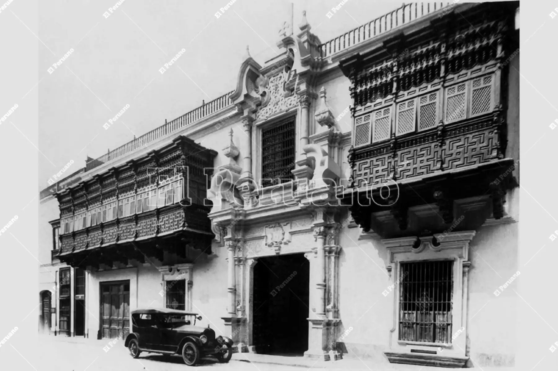 Palacio de Torre Tagle (1930). Foto: Archivo Histórico de El Peruano