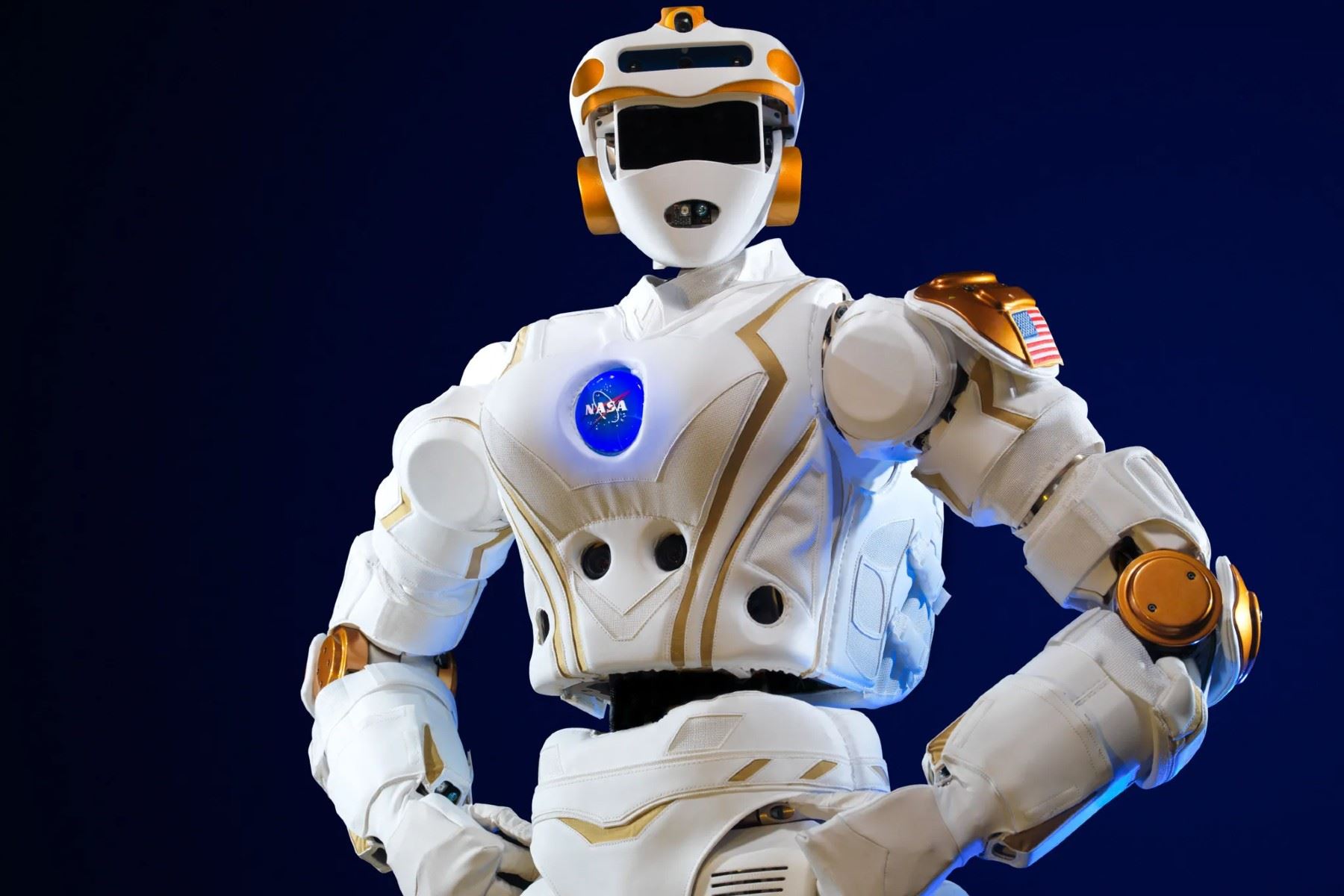 Conoce a Valkyrie, el nuevo robot humanoide de la NASA.