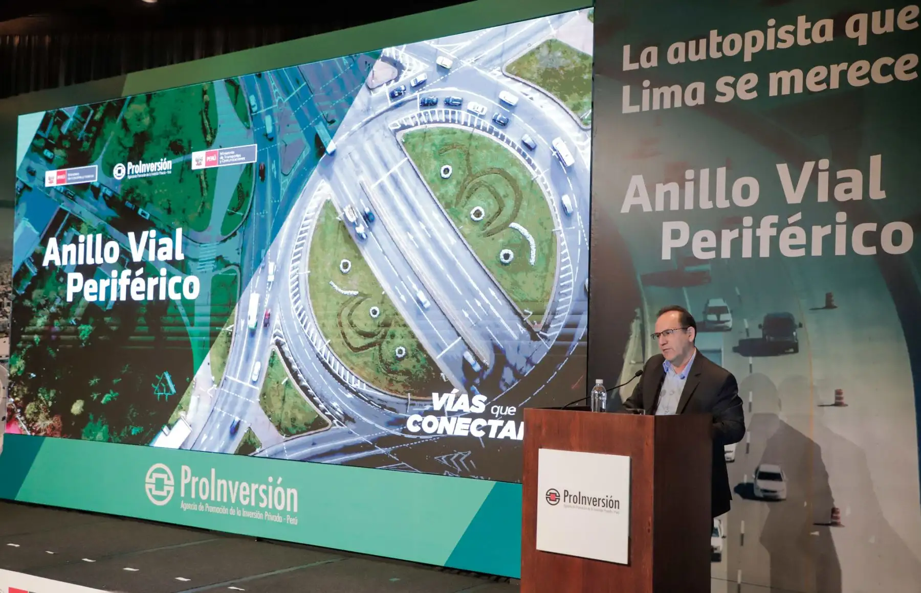 Presentación del proyecto Anillo Vial Periférico. Cortesía ProInversión
