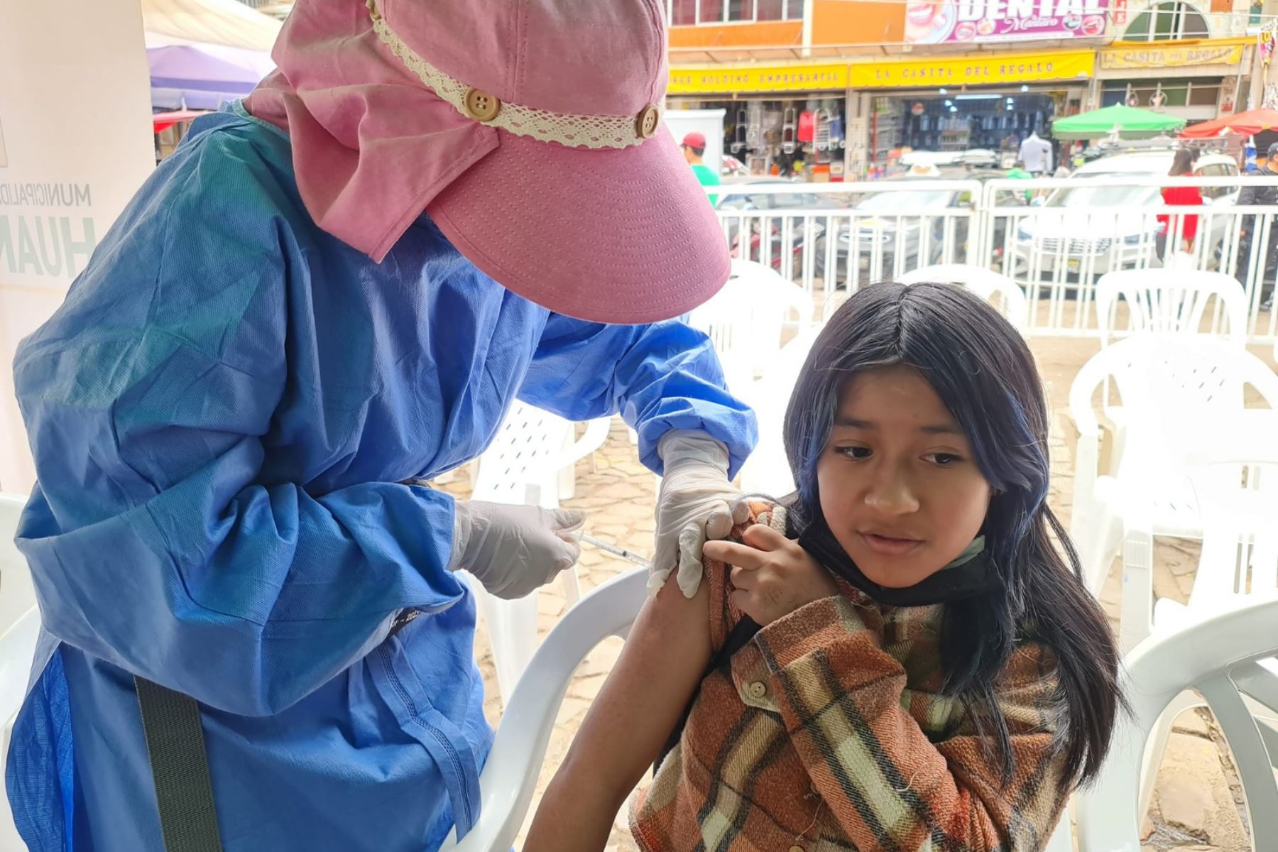El hospital Carrión de Huancayo cuenta con stock de vacunas para proteger a la población. Foto: ANDINA/difusión.