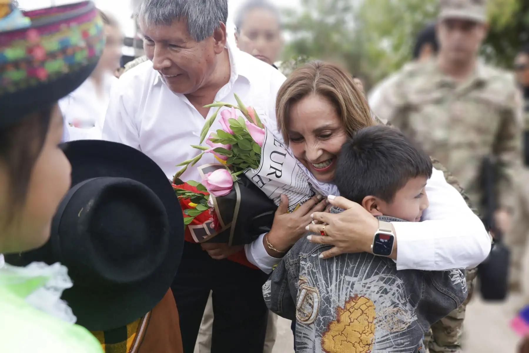 Presidenta Dina Boluarte participa del inicio de obras del mejoramiento y ampliación del sistema de agua potable y alcantarillado en el distrito de Andrés Avelino Cáceres, provincia de Huamanga en Ayacucho.
Foto: ANDINA/Prensa Presidencia