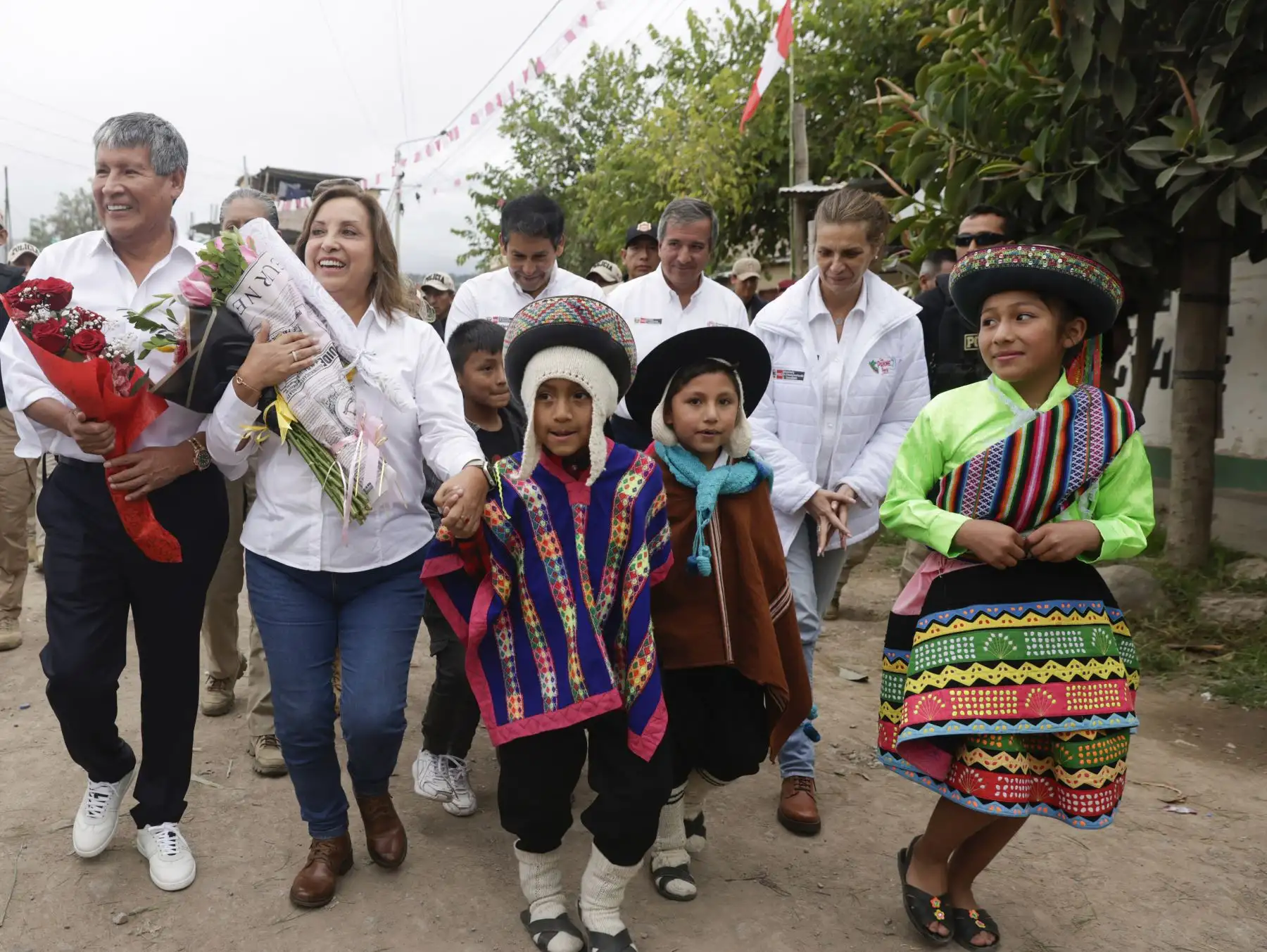 Presidenta Dina Boluarte participa del inicio de obras del mejoramiento y ampliación del sistema de agua potable y alcantarillado en el distrito de Andrés Avelino Cáceres, provincia de Huamanga en Ayacucho.
Foto: ANDINA/Prensa Presidencia