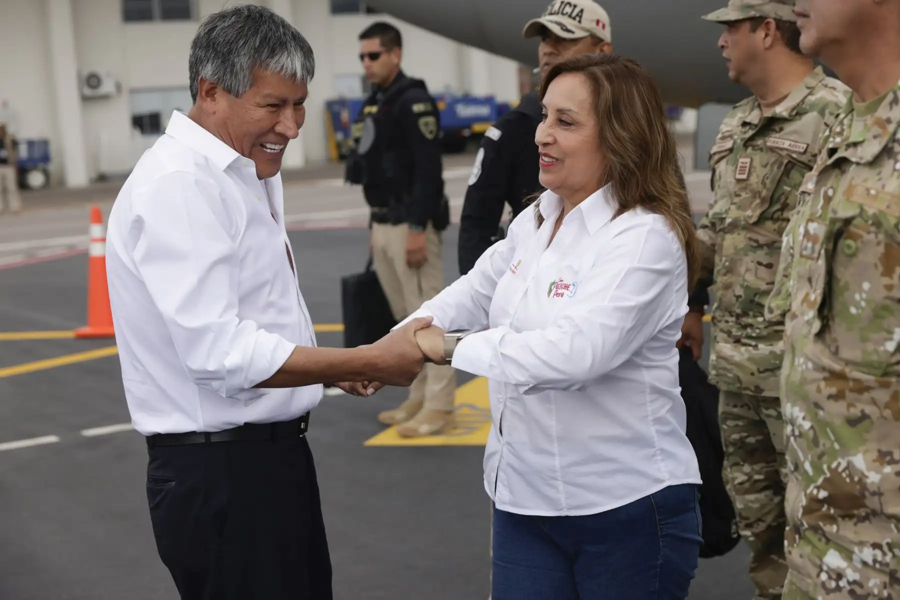 Presidenta Dina Boluarte participa del inicio de obras del mejoramiento y ampliación del sistema de agua potable y alcantarillado en el distrito de Andrés Avelino Cáceres, provincia de Huamanga en Ayacucho.
Foto: ANDINA/Prensa Presidencia