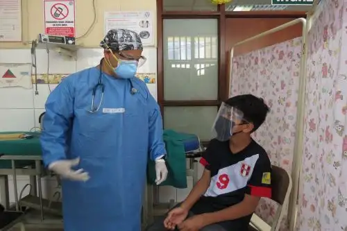 Más del 92 % de niños atendidos el 2023 en el Hospital de Emergencias Pediátricas tenía SIS.