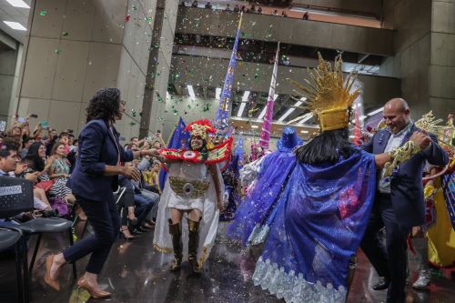 En la sede del Ministerio de Cultura se realizó el lanzamiento oficial del Carnaval de Cajamarca Edición Bicentenario. ANDINA/Andrés Valle