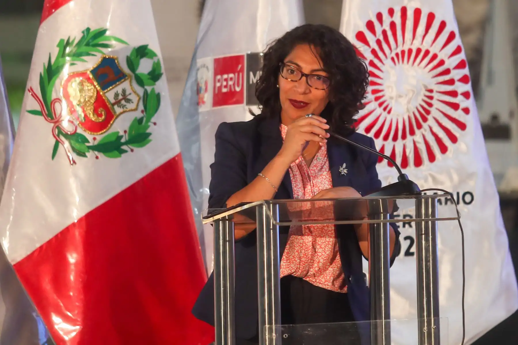 Lanzamiento de la festividad de la Virgen de la candelaria 2024, Edición Bicentenario.
Foto: ANDINA/Ricardo Cuba