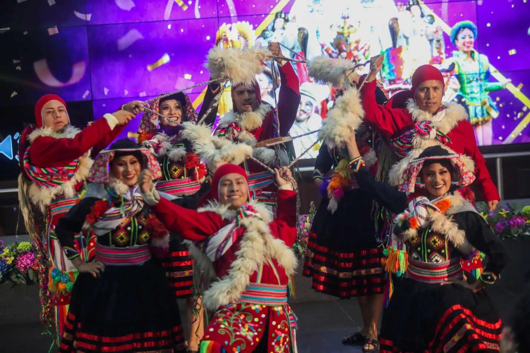 Lanzamiento de la festividad de la Virgen de la candelaria 2024, Edición Bicentenario.
Foto: ANDINA/Ricardo Cuba