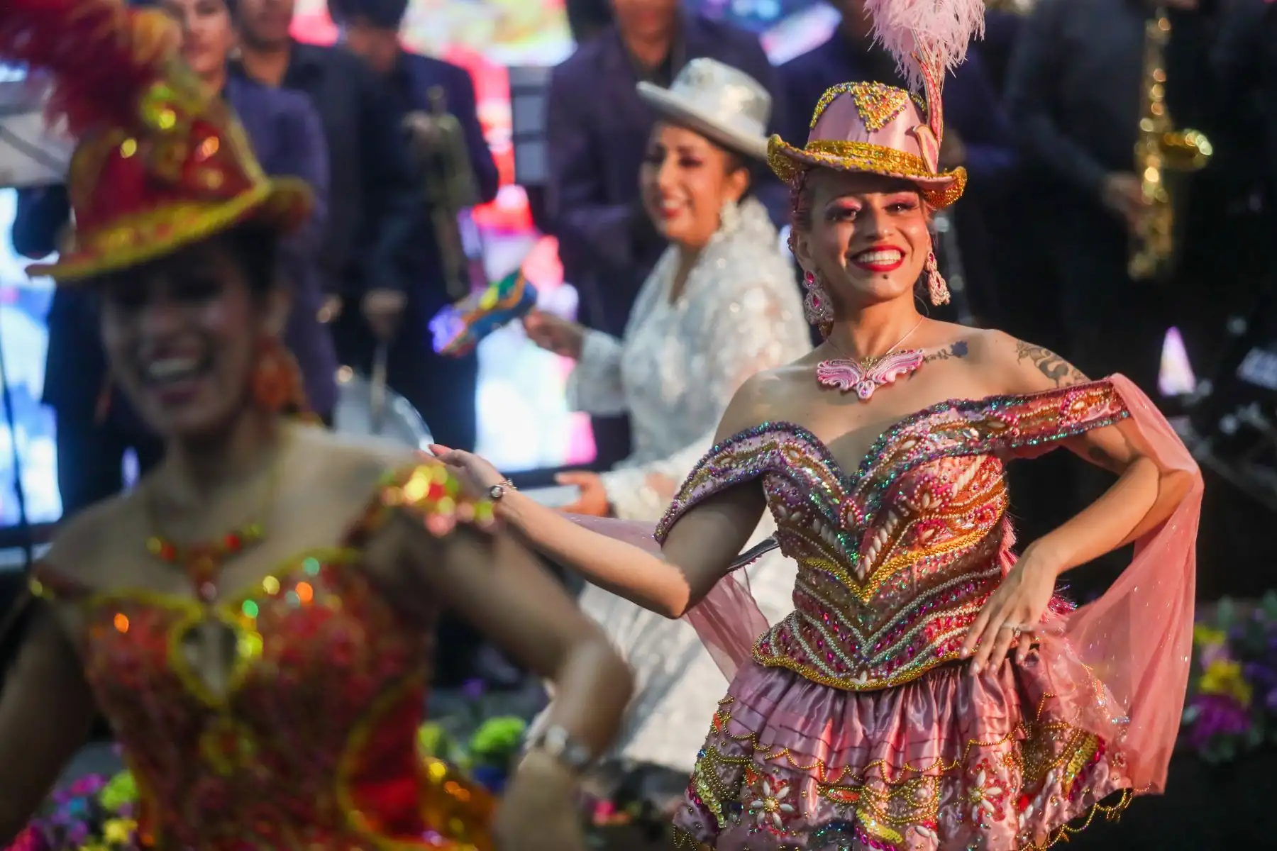 Lanzamiento de la festividad de la Virgen de la candelaria 2024, Edición Bicentenario.
Foto: ANDINA/Ricardo Cuba