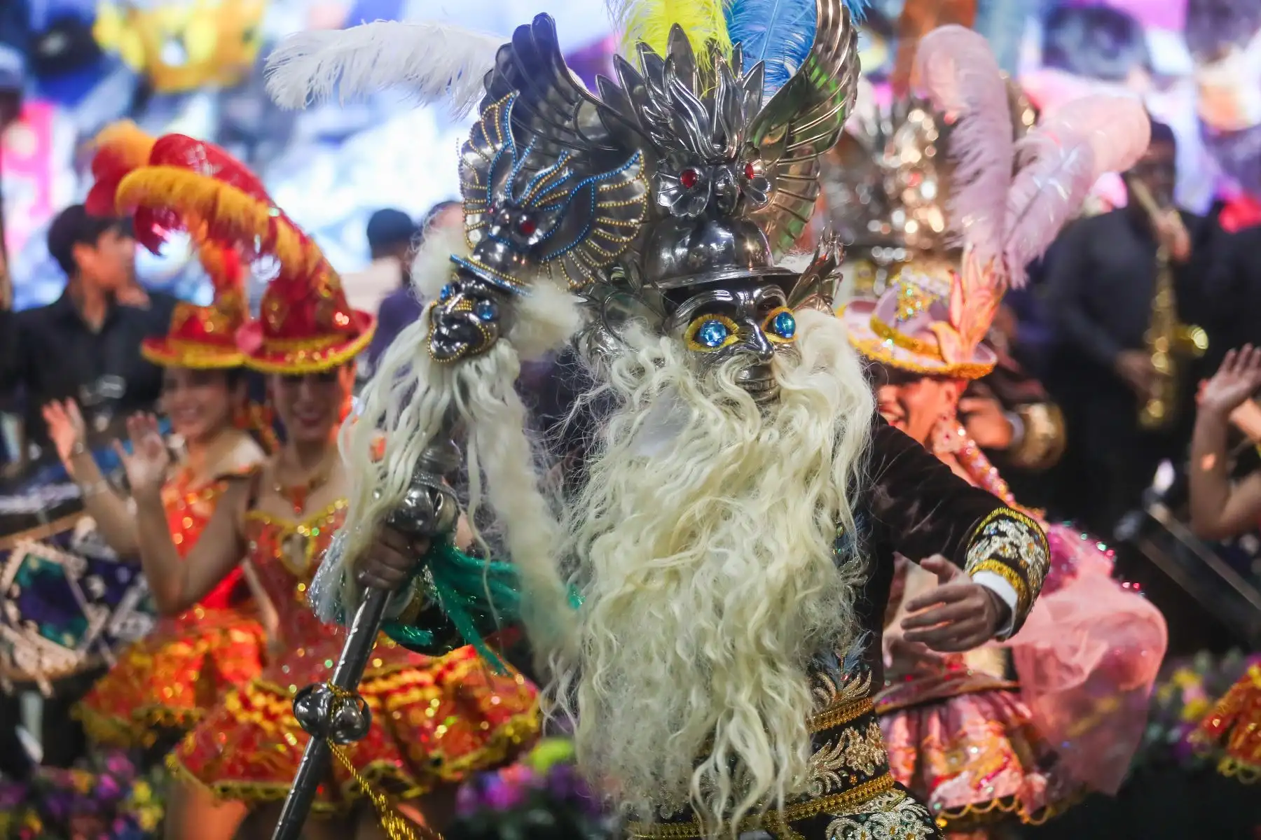 Lanzamiento de la festividad de la Virgen de la candelaria 2024, Edición Bicentenario.
Foto: ANDINA/Ricardo Cuba