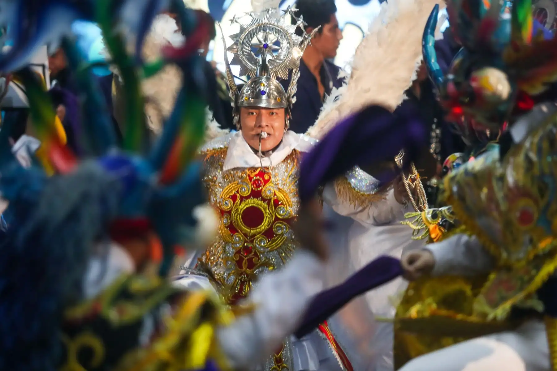 Lanzamiento de la festividad de la Virgen de la candelaria 2024, Edición Bicentenario.
Foto: ANDINA/Ricardo Cuba