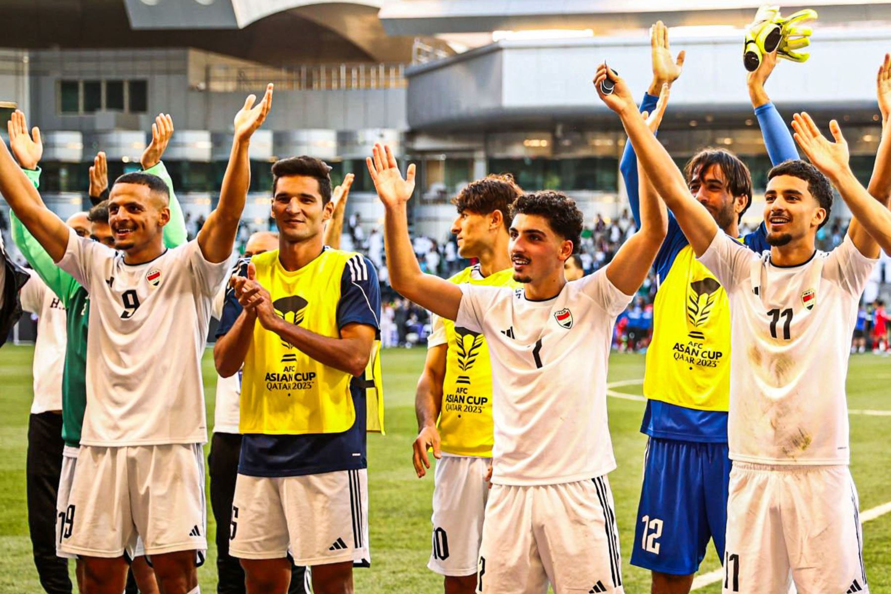 ¡La sorpresa! Irak clasificó a octavos de final como primera de grupo por delante de Japón