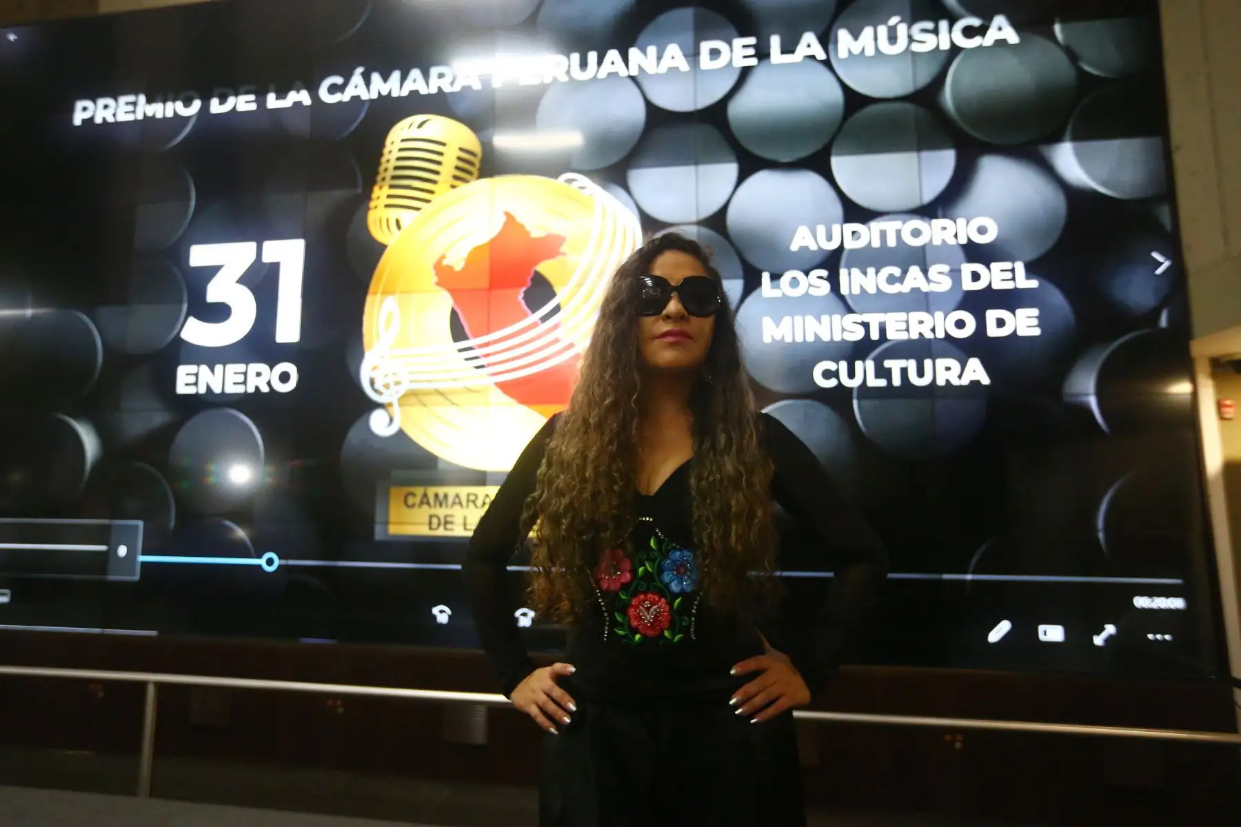 La Cámara Peruana de la Música CAPE MÚSICA, realiza  la conferencia de prensa  donde anuncia   la primera edición de los “PREMIOS CAPEMÚSICA 2024” que distinguirá a destacados personajes de la música hecha en el Perú: artistas, compositores y productores fonográficos. En la imagen, la cantante de música andina Amaranta. 
Foto: ANDINA/ Eddy Ramos