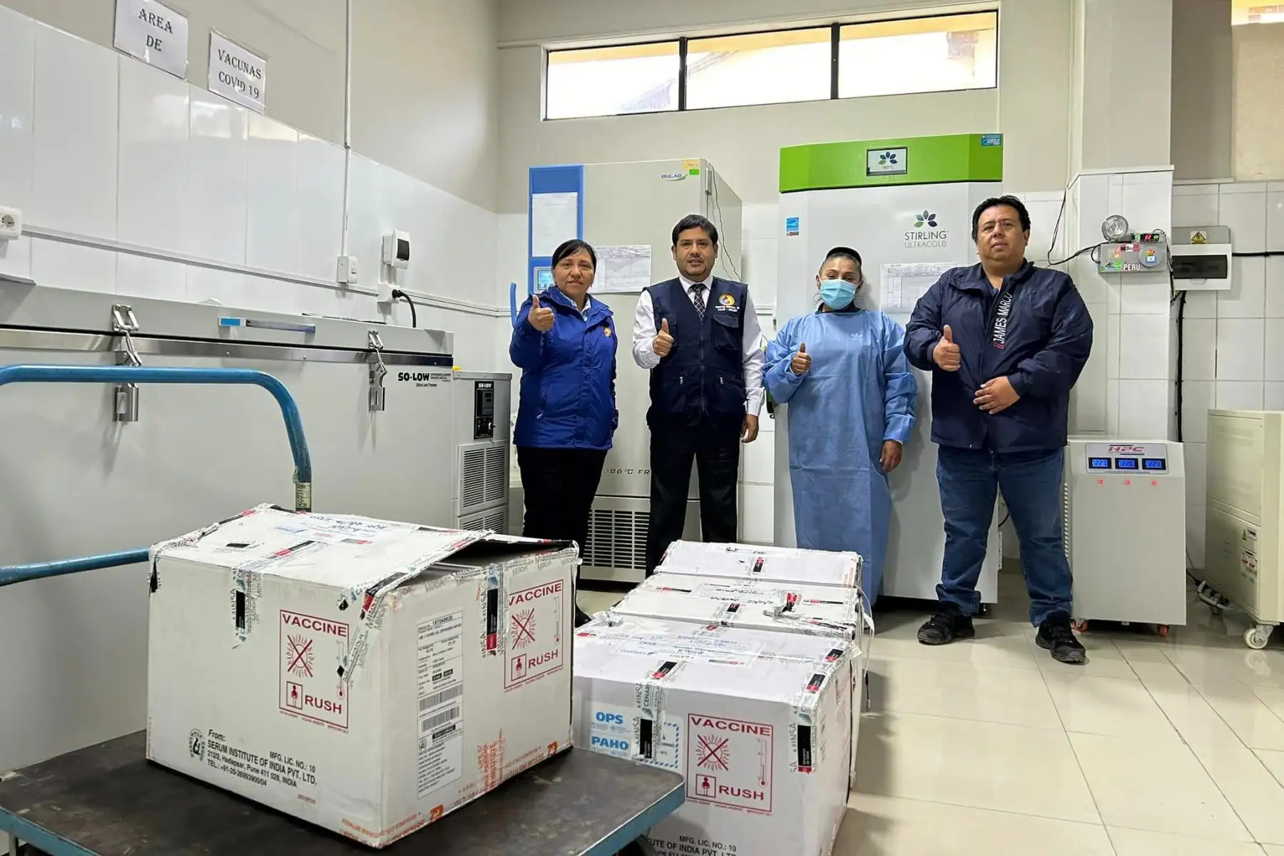 La vacuna monovalente será administrada a niños menores de 5 años, adultos mayores de 60 años, gestantes y pacientes con enfermedades crónicas. Foto: ANDINA/Difusión