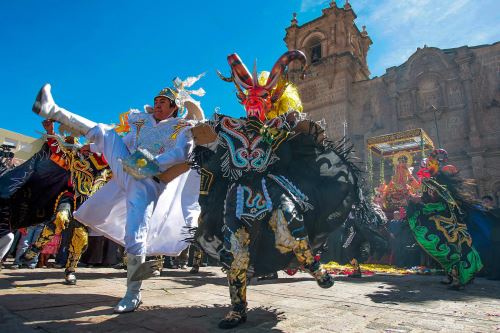 La Festividad de la Virgen de la Candelaria de Puno, declarada Patrimonio Cultural Inmaterial de la Humanidad por la Unesco en 2014, se internacionaliza y será presentada en España. Foto: ANDINA/ Carlos Lezama Villantoy
