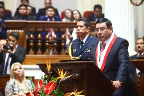 Alejandro Soto, presidente del Congreso. Foto: ANDINA/difusión.