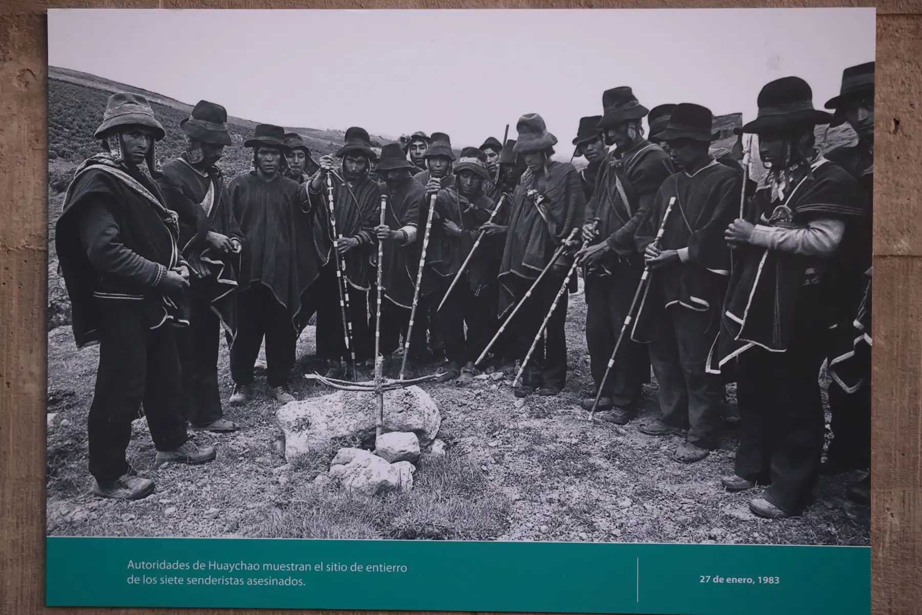 Inauguración de la muestra temporal “Huaychao y Uchuraccay: causa y efecto. Memoria gráfica de Óscar Medrano”.Tercer nivel Lugar de la Memoria, la Tolerancia y la Inclusión Social (LUM). Foto: ANDINA/Vidal Tarqui