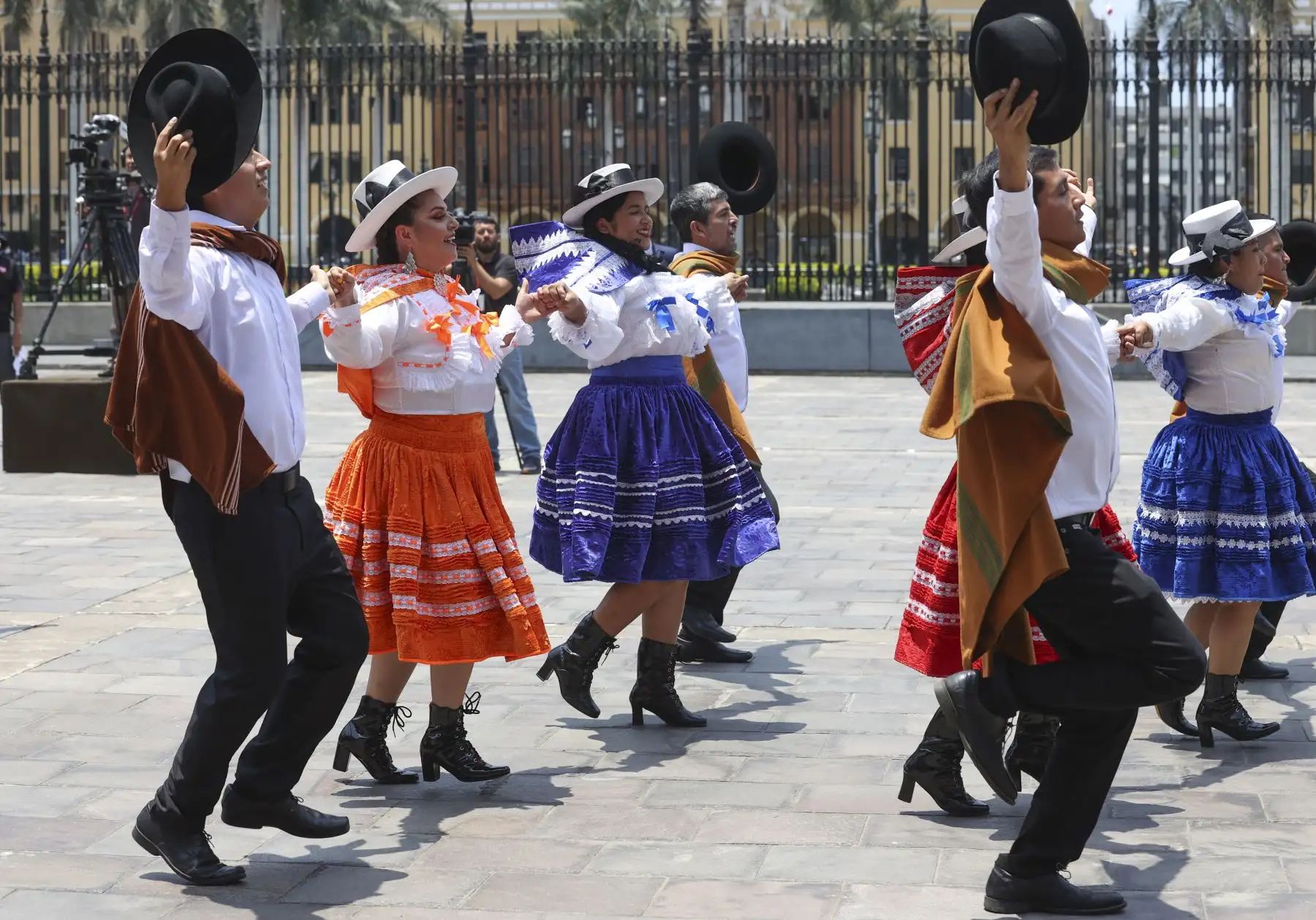 Presidenta Dina Boluarte participa en el lanzamiento del Carnaval Abanquino. Foto: ANDINA/ Prensa Presidencia