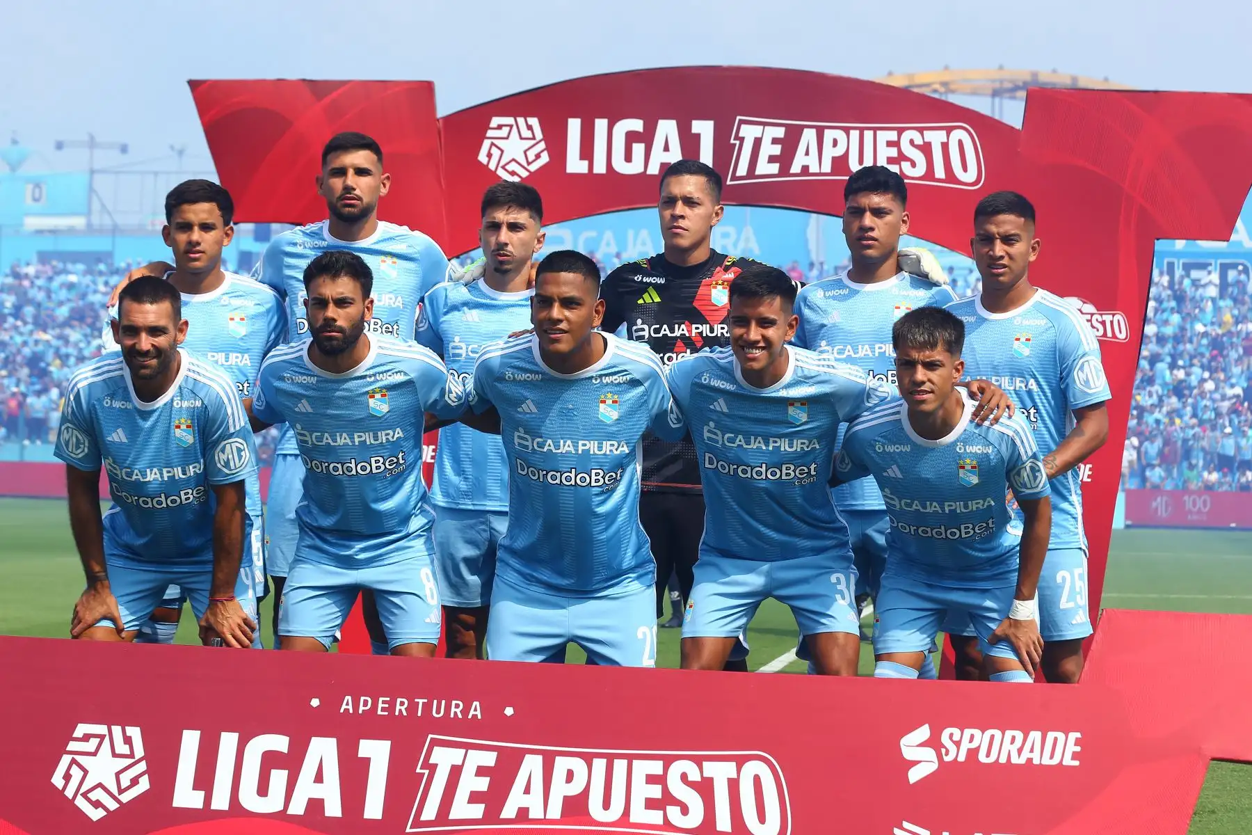 El equipo de Sporting Cristal se enfrenta al ADT por la fecha 1 de la Liga1 en el estadio Alberto Gallardo.
Foto: ANDINA/Eddy Ramos