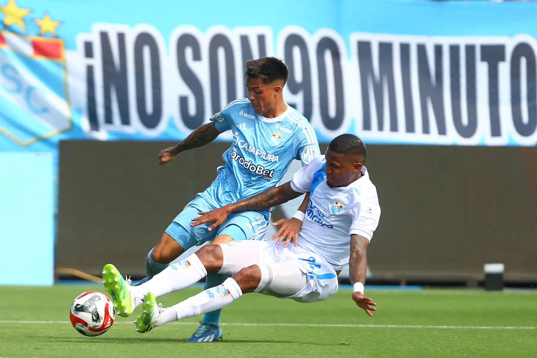Sporting Cristal se enfrenta a ADT por la fecha 1 de la Liga1 en el estadio Alberto Gallardo. Foto: ANDINA/Eddy Ramos