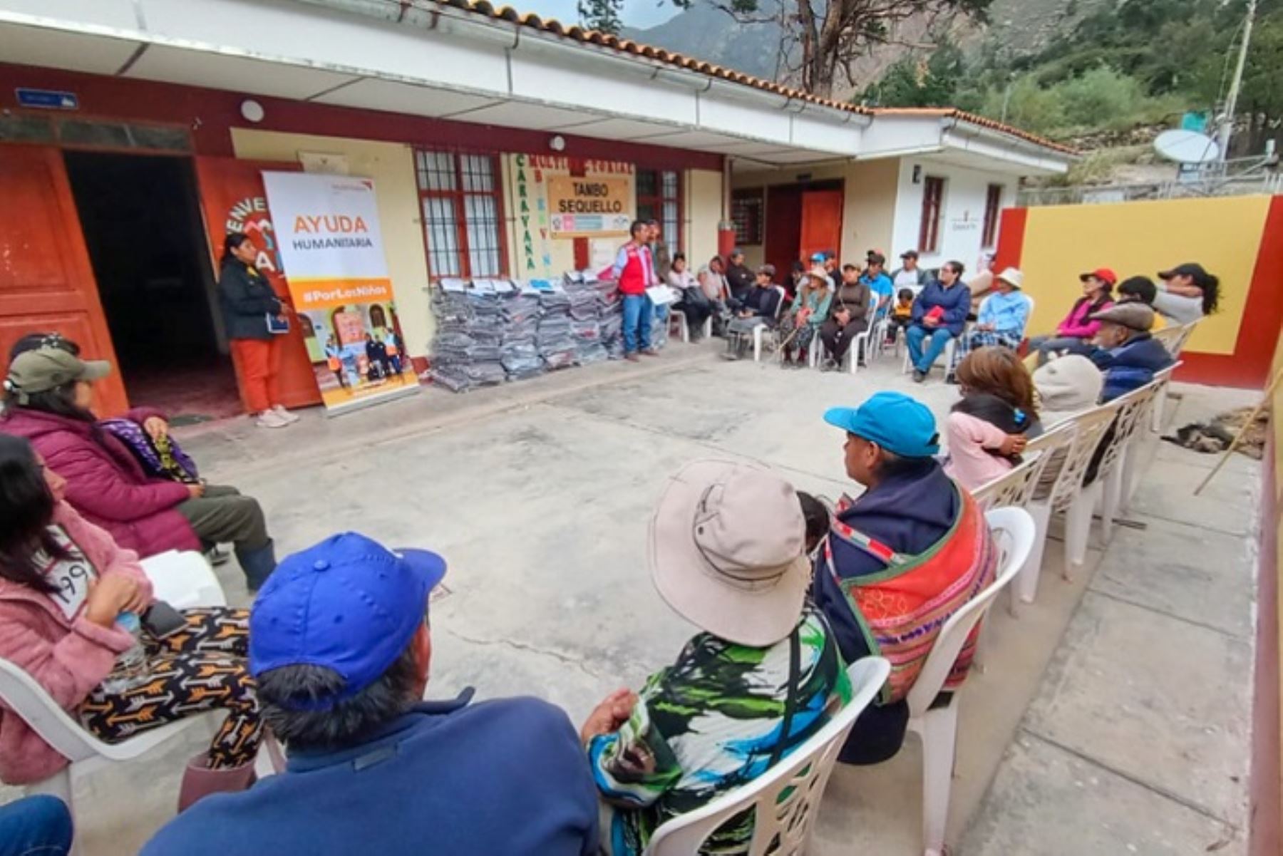 El programa PAIS cuenta con 162 tambos como centros de atención, albergue y espacios para el almacenamiento temporal de bienes, en beneficio de pobladores de zonas rurales y vulnerables en 16 regiones.