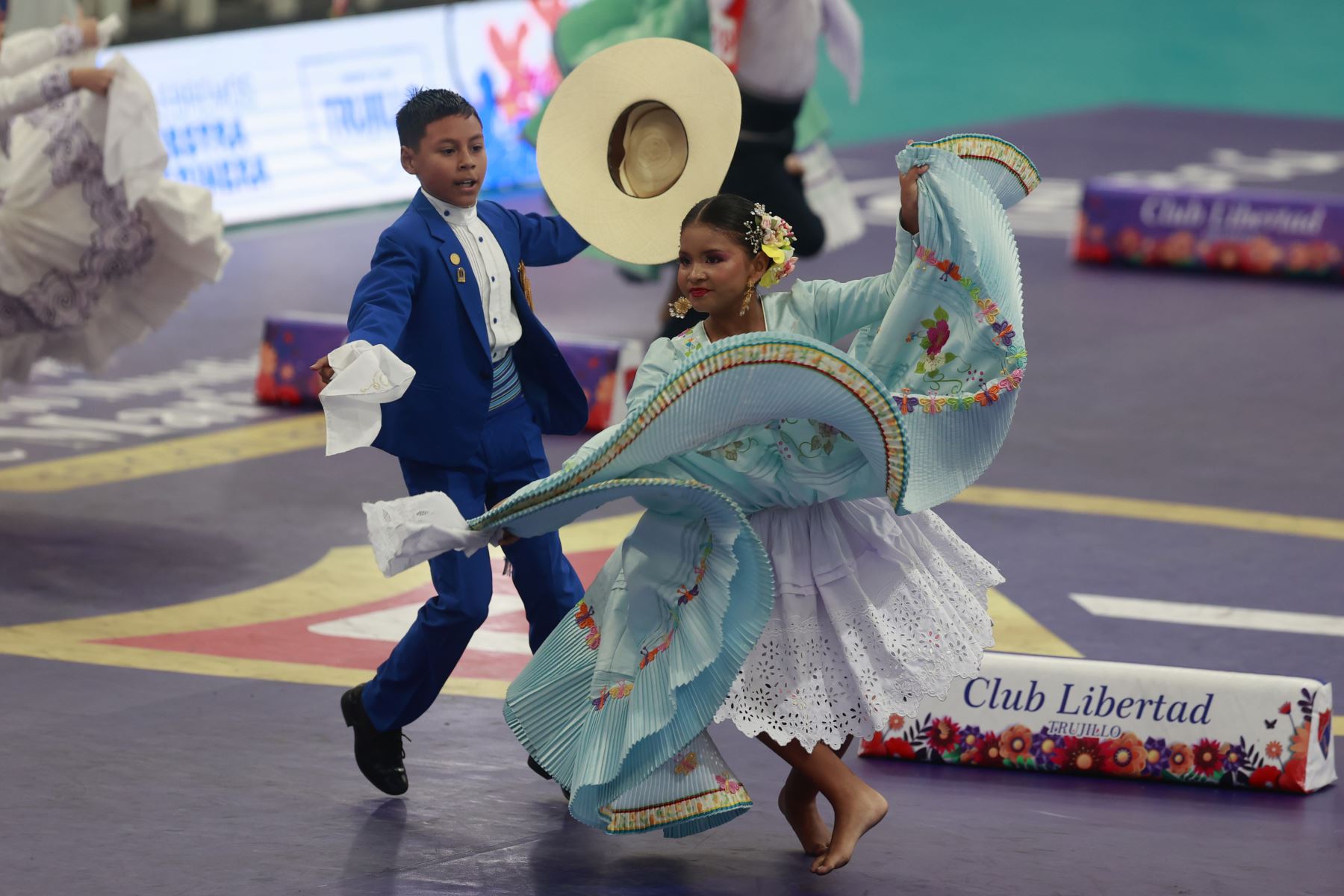El Concurso Nacional de Marinera 2024 llega a su etapa final. Participan más de 1,500 parejas de baile de todo el Perú y el extranjero desde los 6 hasta los 65 años de edad en diferentes categorías. Foto: ANDINA/Vidal Tarqui