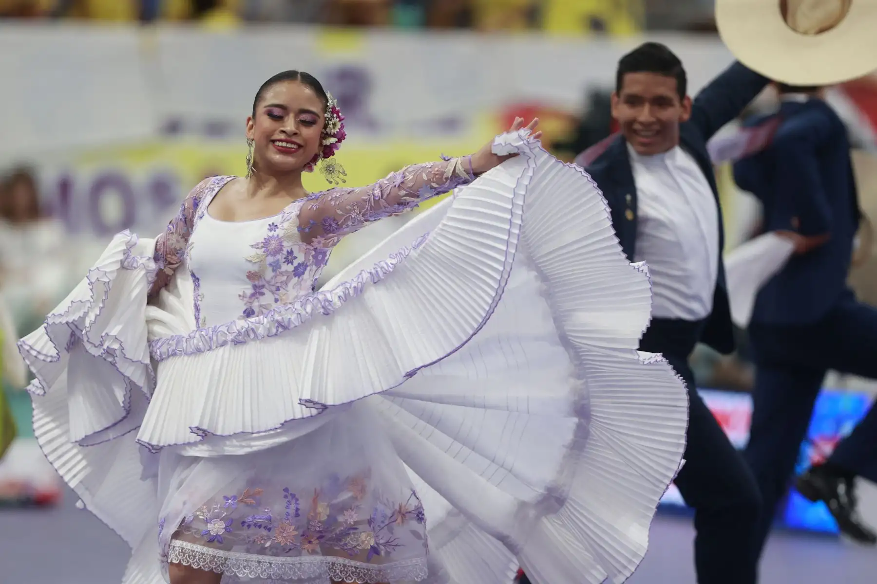 El Concurso Nacional de Marinera 2024 llega a su etapa final. Participan más de 1,500 parejas de baile de todo el Perú y el extranjero desde los 6 hasta los 65 años de edad en diferentes categorías. Foto: ANDINA/Vidal Tarqui