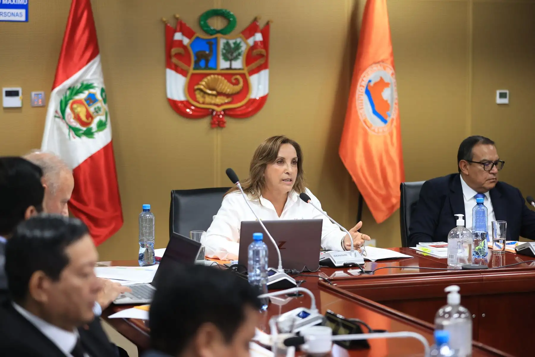 Presidenta de la República, Dina Boluarte preside sesión del Consejo de Ministros.
Foto: ANDINA/Prensa Presidencia