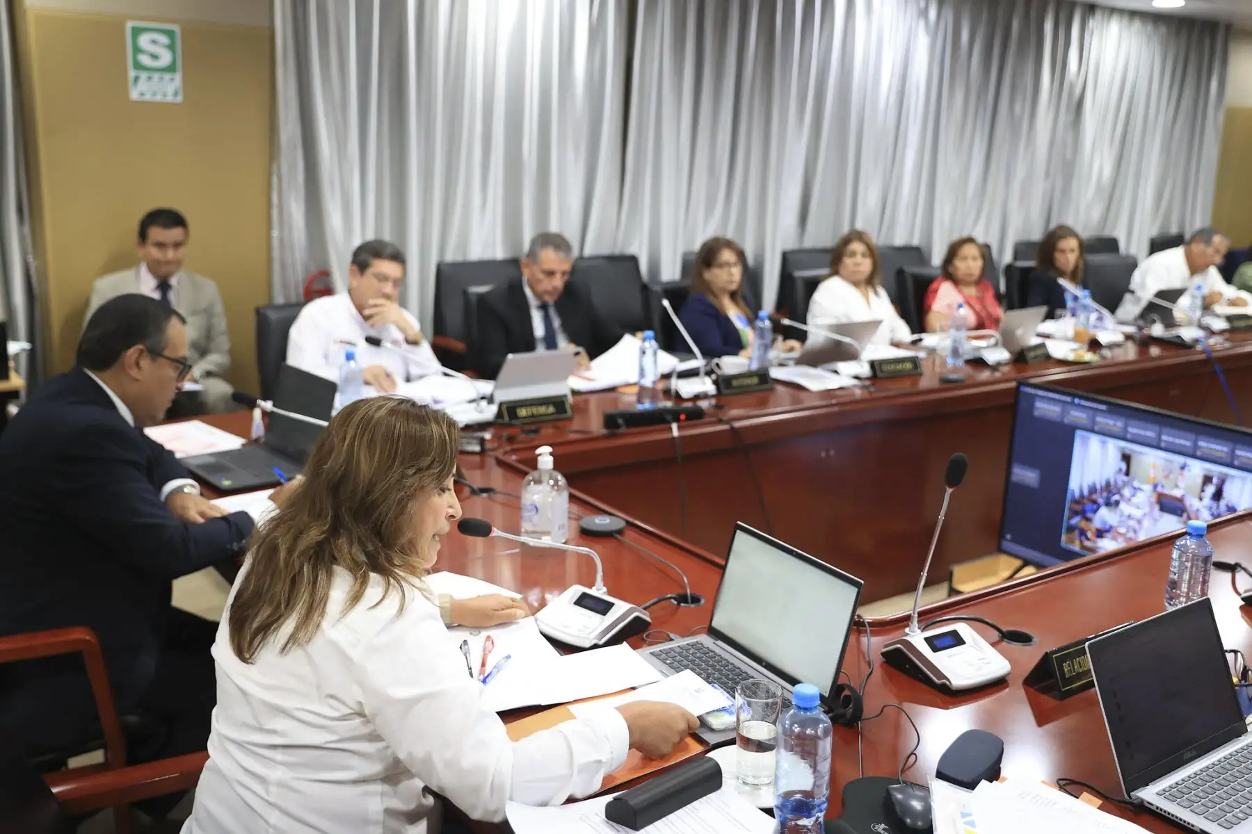 Presidenta de la República, Dina Boluarte preside sesión del Consejo de Ministros.
Foto: ANDINA/Prensa Presidencia