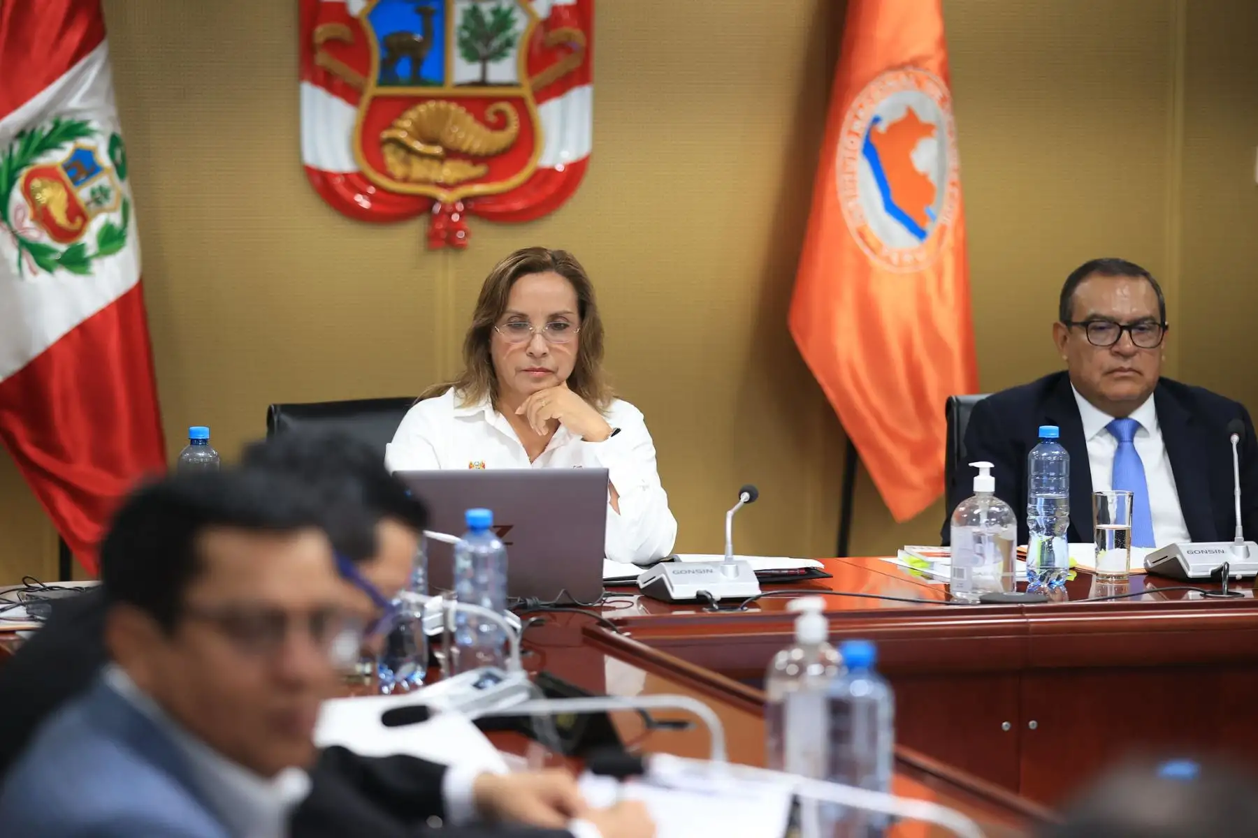 Presidenta de la República, Dina Boluarte preside sesión del Consejo de Ministros.
Foto: ANDINA/Prensa Presidencia