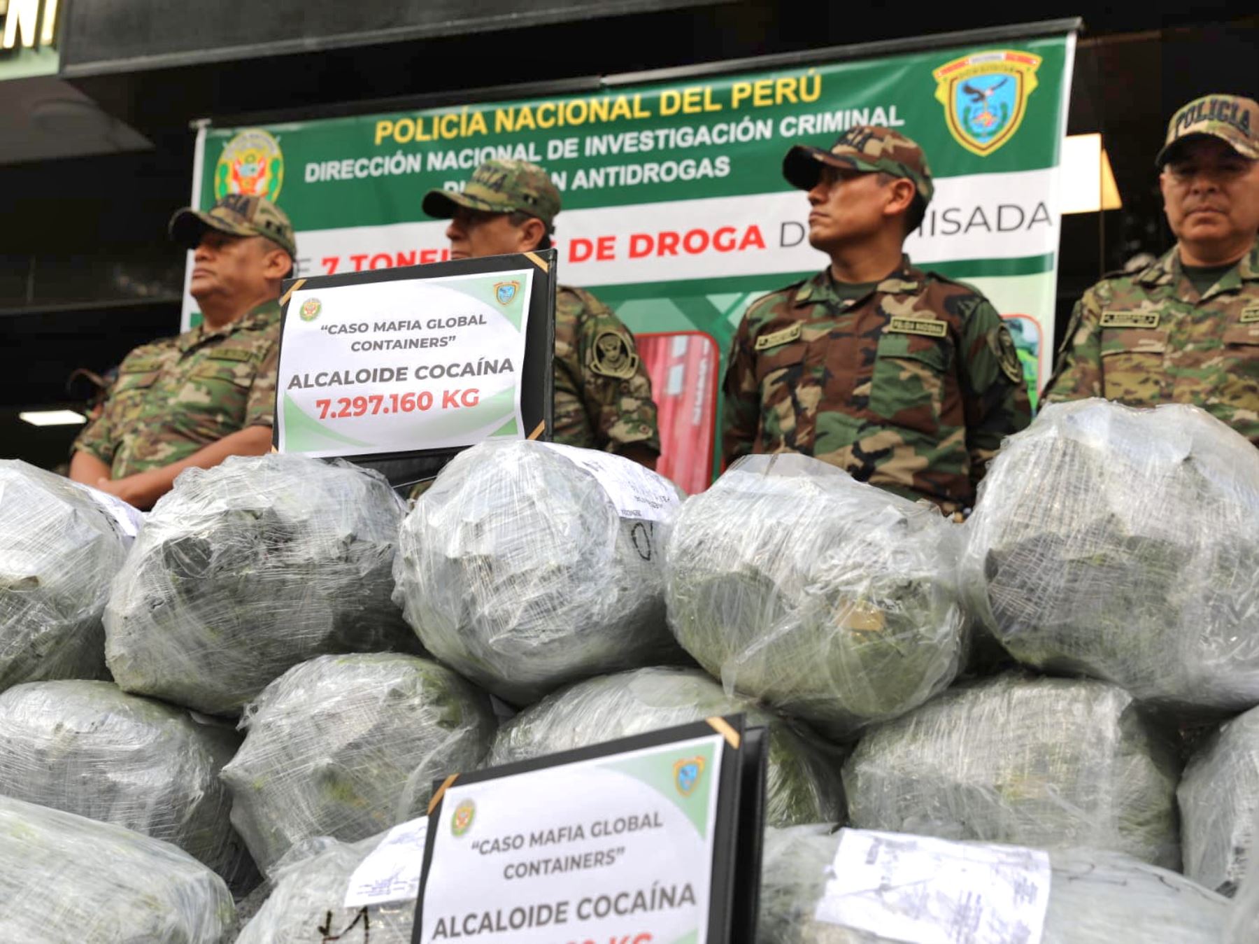 Importante operativo policial en el puerto del Callao permitió la desarticulación de una mafia dedicada al tráfico de drogas. Foto: Difusión