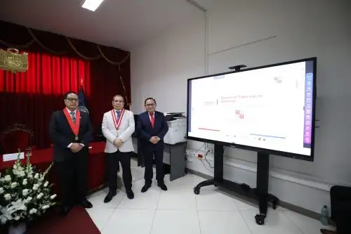 Presidente del Poder Judicial, Javier Arévalo, puso en marcha implementación de Corte Superior de Justicia de Lima Sur.