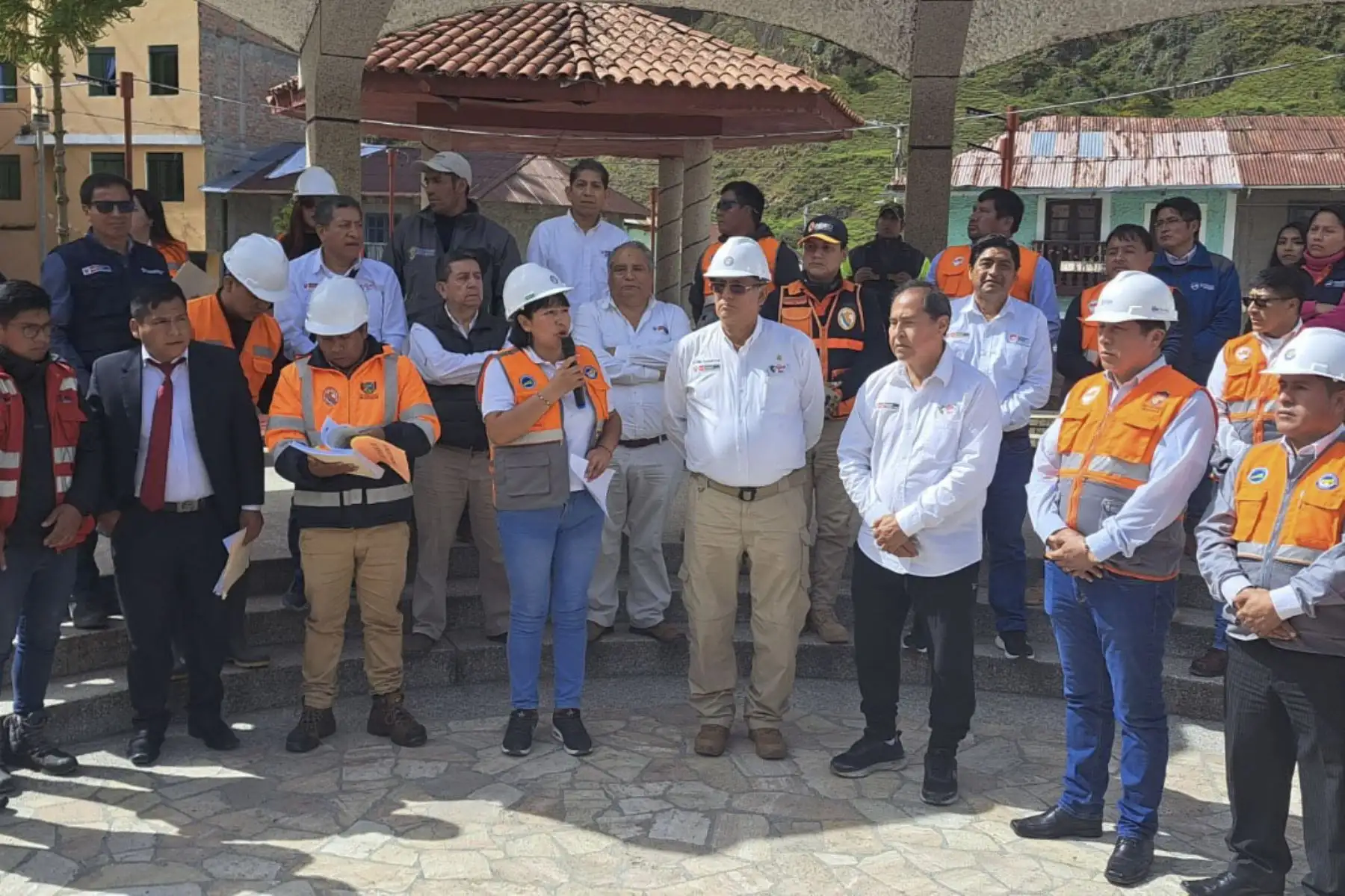 Las zonas inspeccionadas fueron los distritos de Huariaca, Huachón y Pasco, así como el centro poblado Quiparacra. Foto: ANDINA/Ingemmet