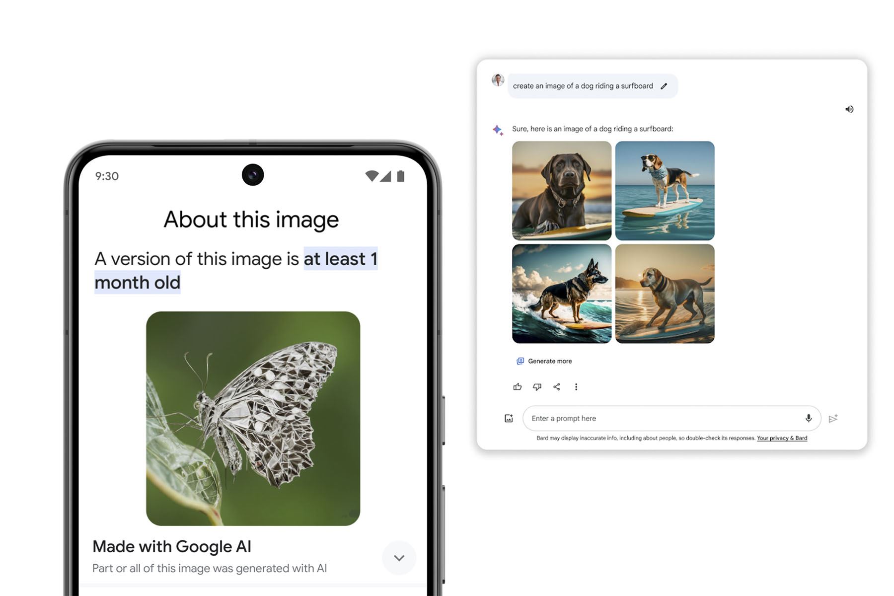 Google Bard podrá generar una amplia variedad de imágenes personalizadas a partir de una breve descripción.