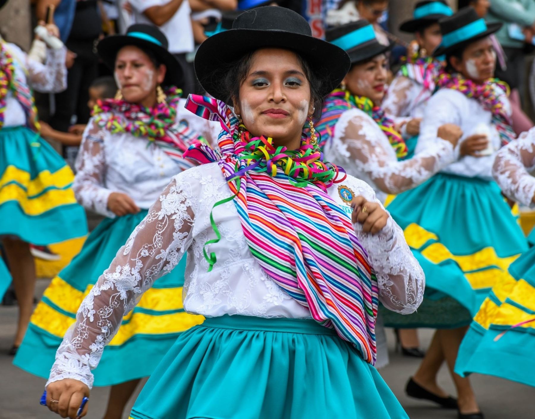 El Carnaval Huantino es una de las fiestas más coloridas de Ayacucho. La provincia de Huanta espera la visita de más de 20,000 turistas para participar de las actividades festivas. ANDINA/Difusión
